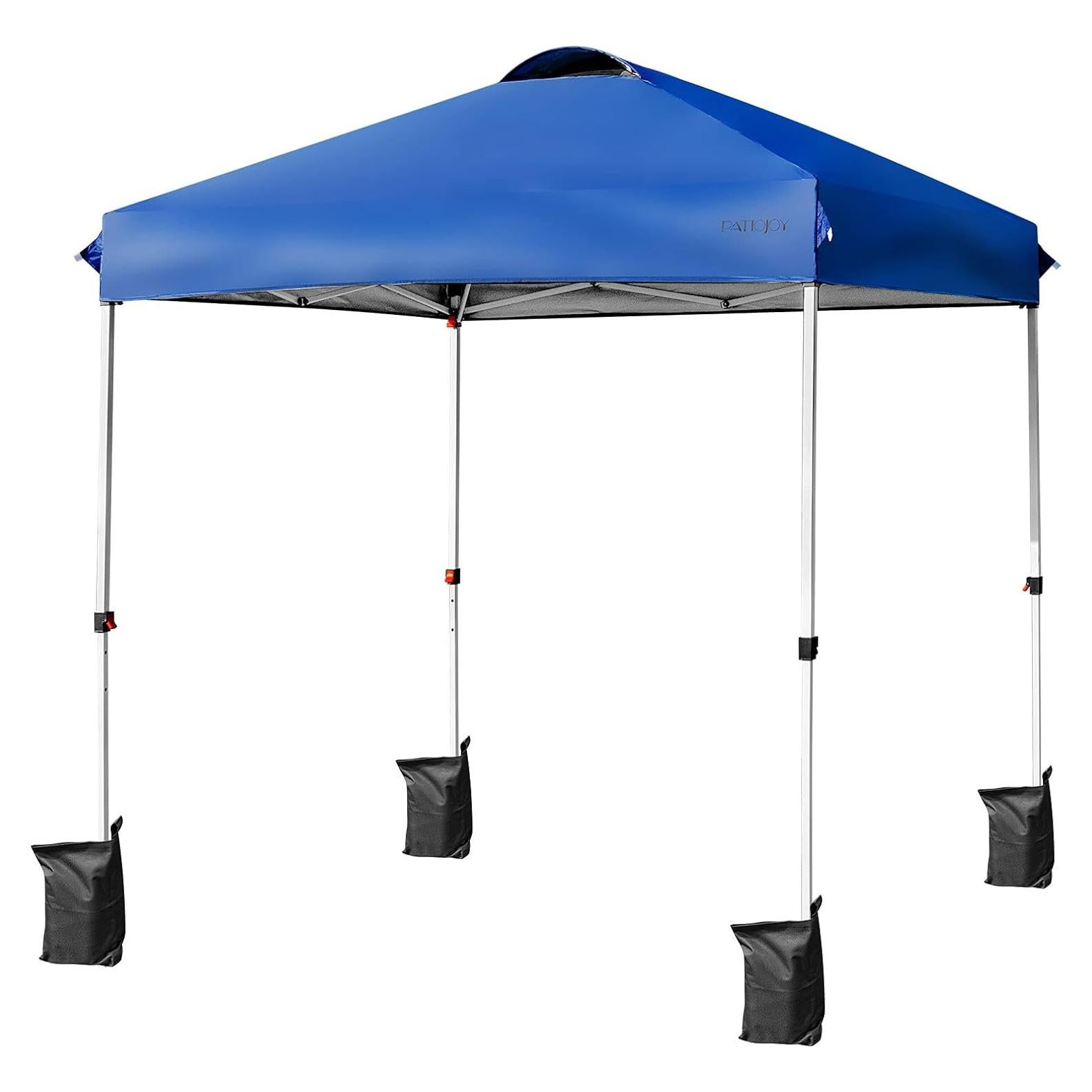 Carpa Plegable Tangkula 2x2m Ajustable Azul Impermeable