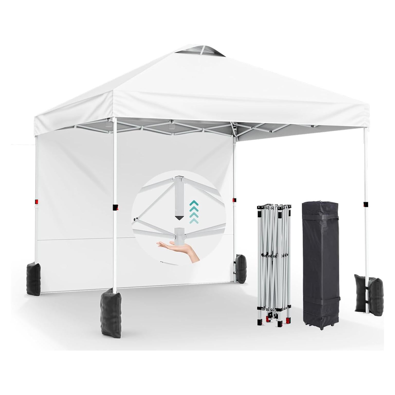 Carpa Canopy Pop Up SPECILITE 3.05x3.05m Impermeable Blanca