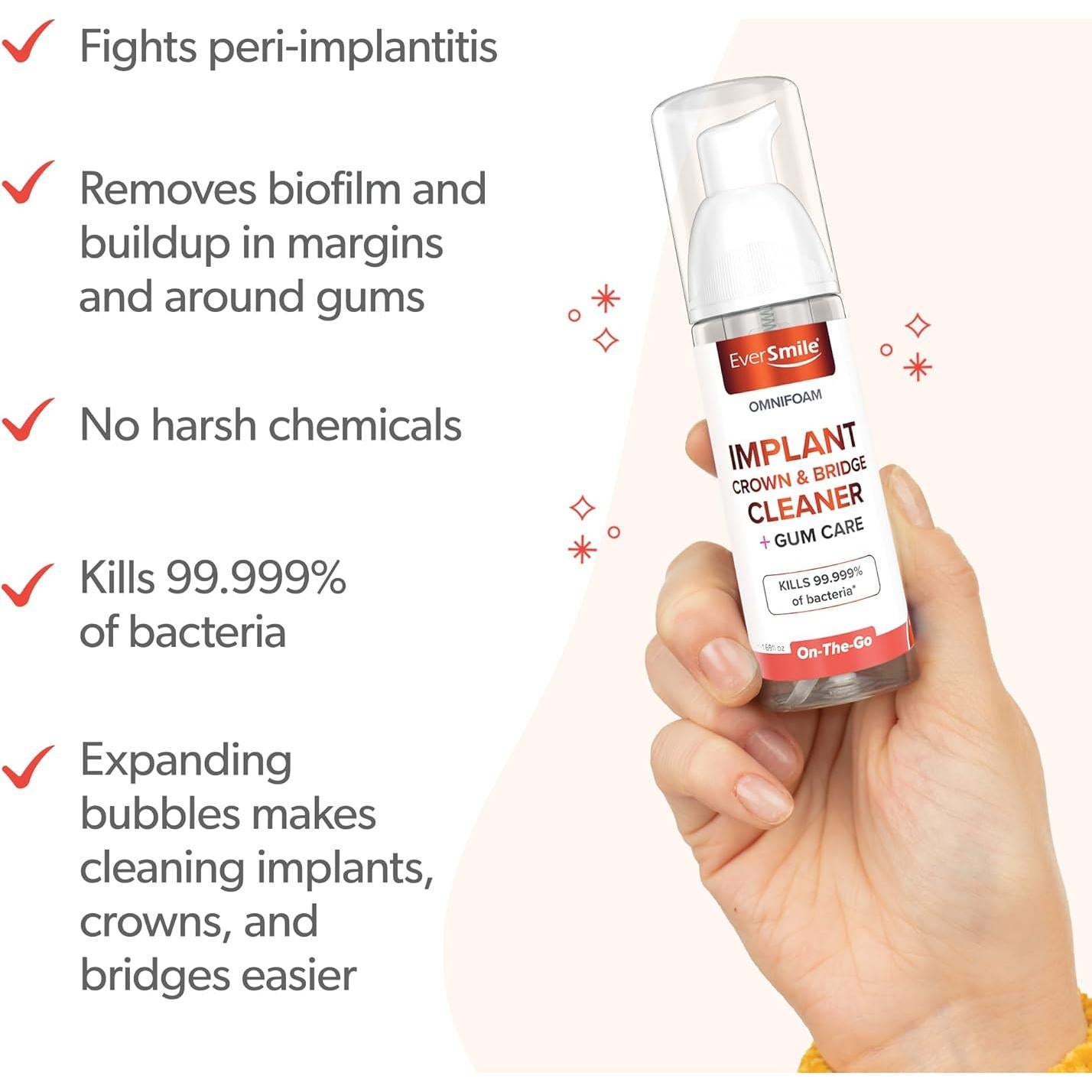 Eversmile OmniFoam Limpiador Dental Espuma 2x50ml