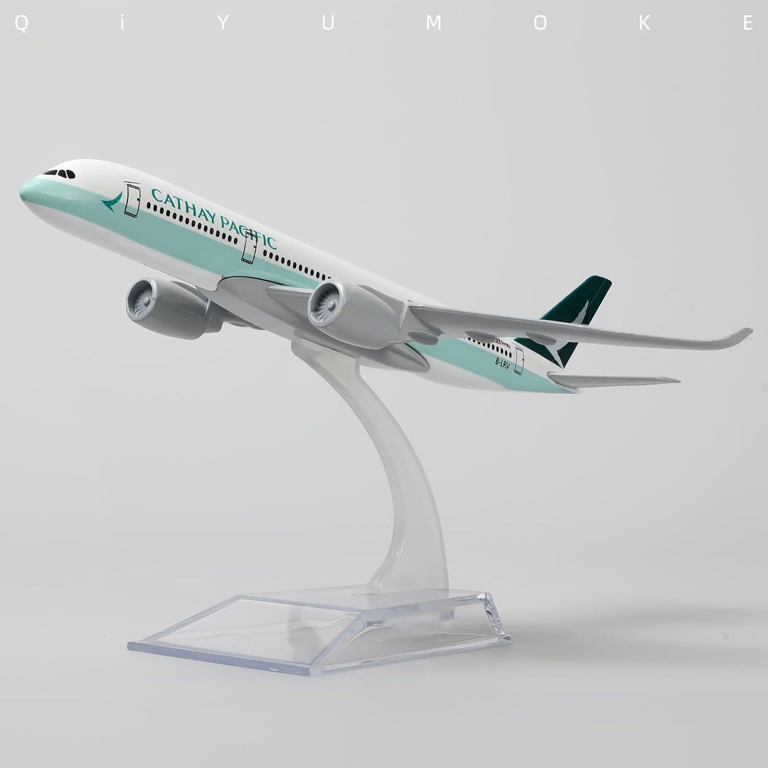 Modelo A350 Cathay Pacific 1/400 Metal con Soporte 15 cm