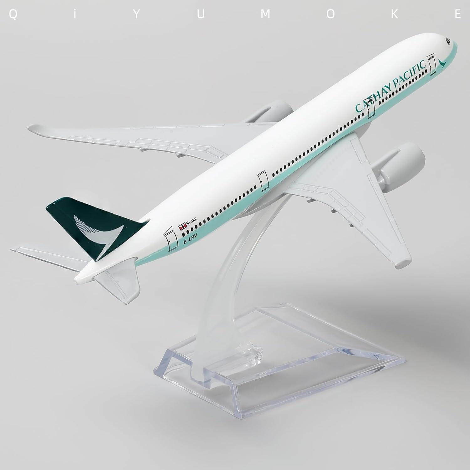 Modelo A350 Cathay Pacific 1/400 Metal con Soporte 15 cm