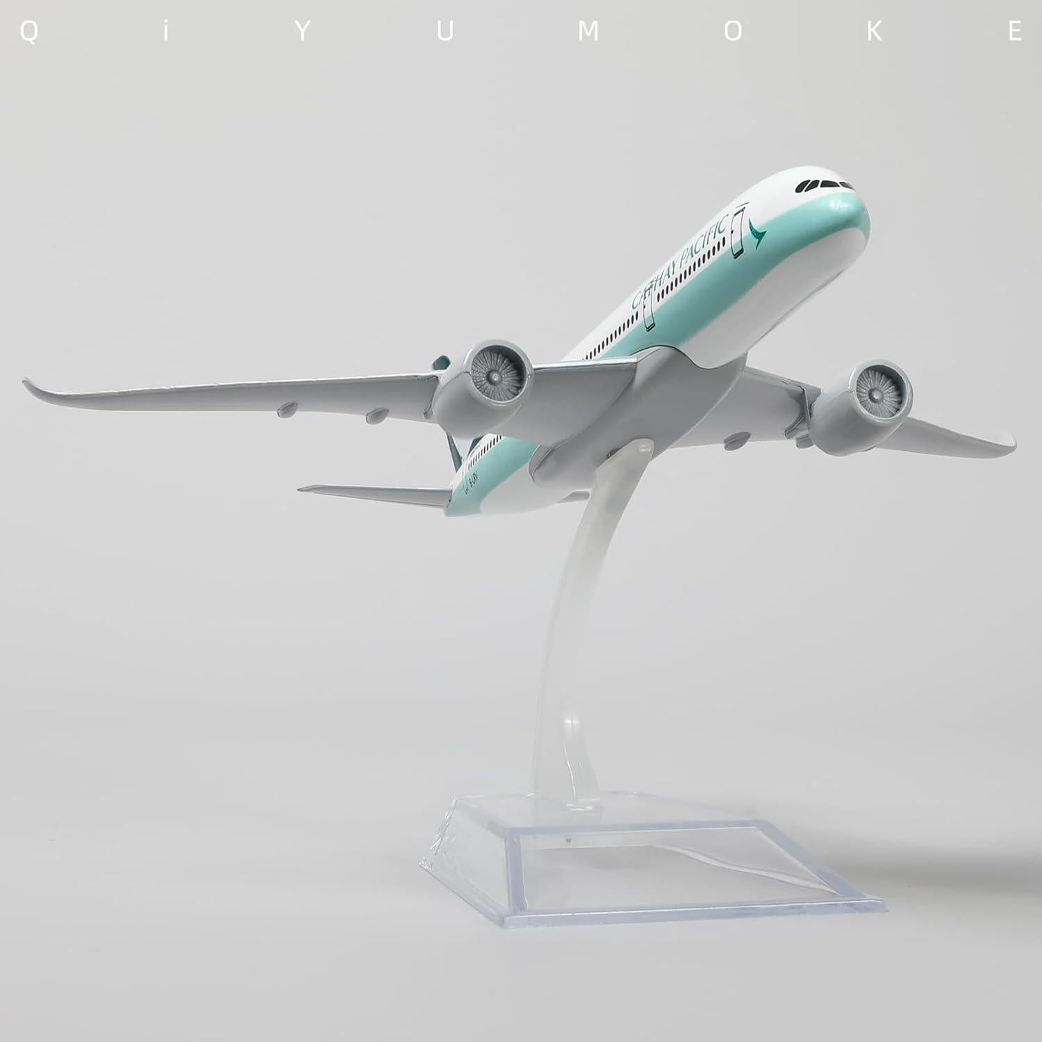 Modelo A350 Cathay Pacific 1/400 Metal con Soporte 15 cm