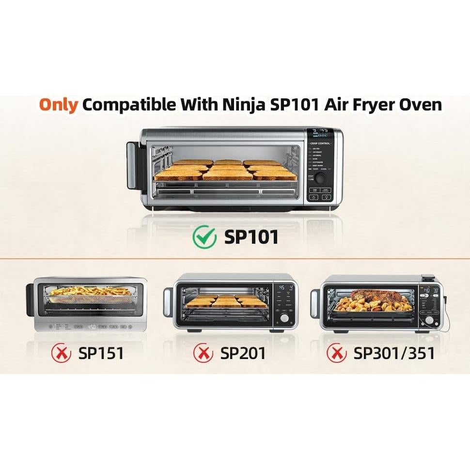 Bandeja para Hornear Ninja Foodi SP101 + 100 Forros Antiadh.