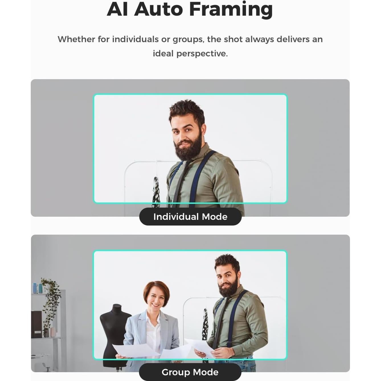 Cámara Web OBSBOT Meet SE 1080P 100FPS AI Verde Aurora