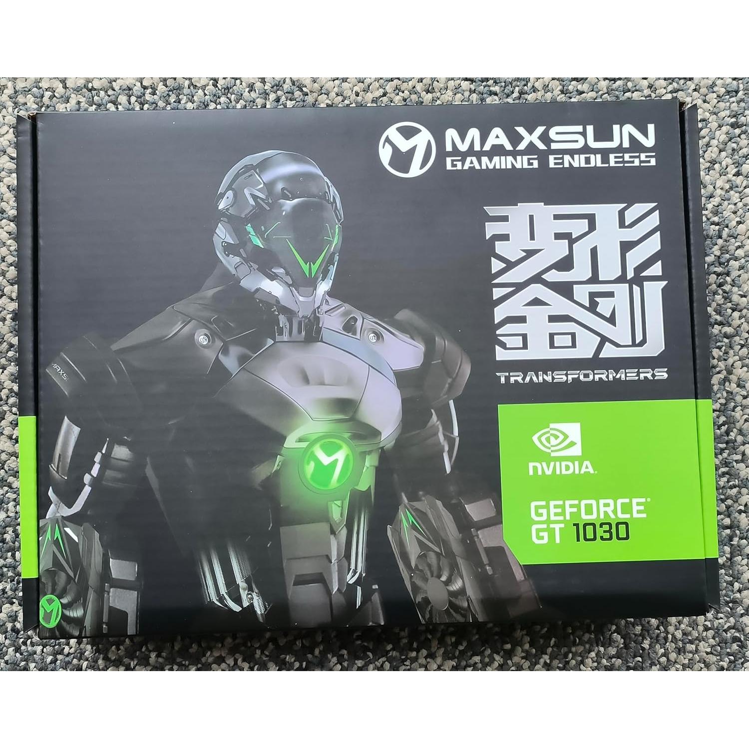 Tarjeta Gráfica MAXSUN GeForce GT 1030 4GB GDDR4 Mini ITX