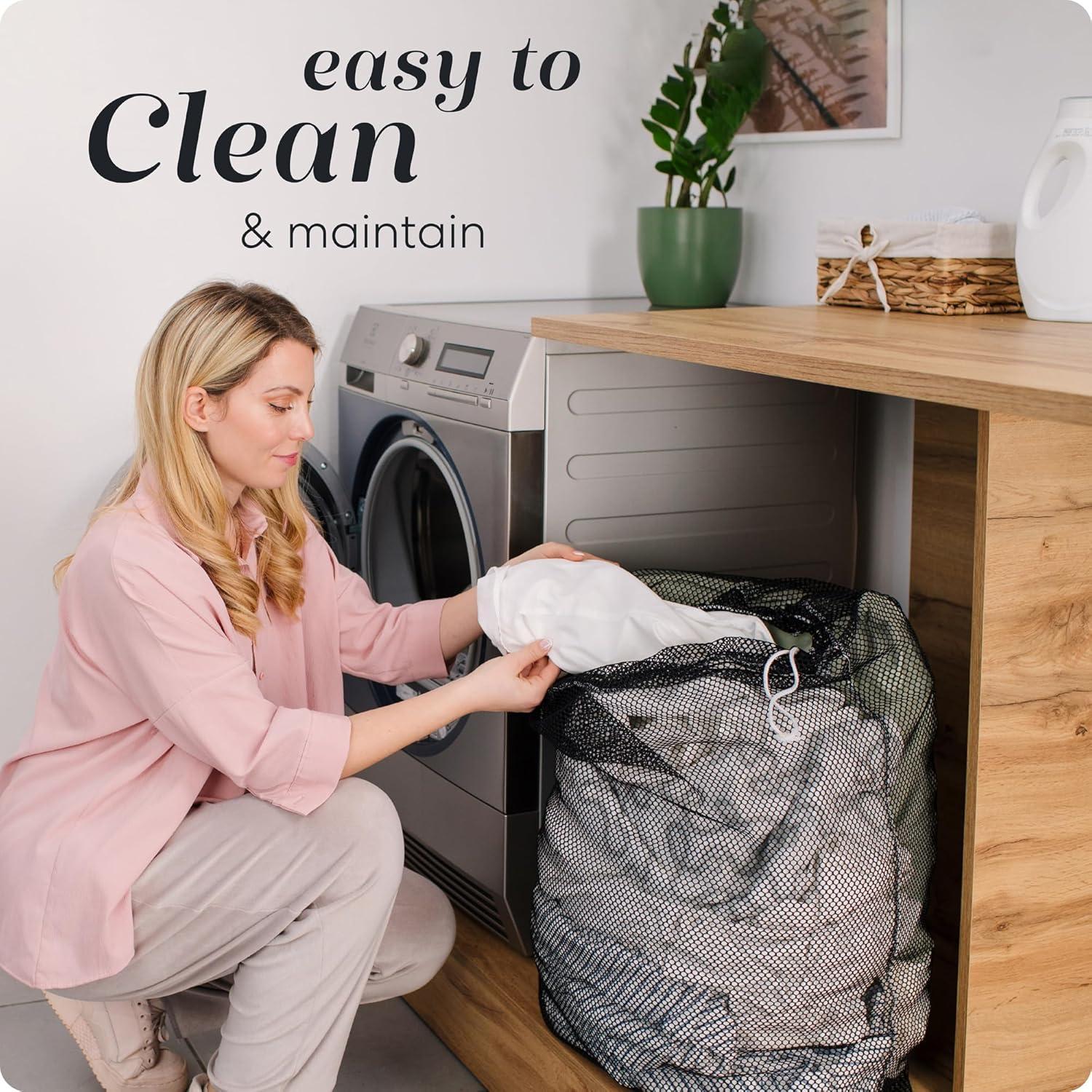 Bolsa de lavandería de malla XL Handy Laundry 61x91cm Negra