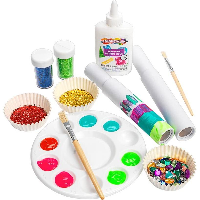 Set de 10 Telescopios Decorables para Niños - Descuento Suministros Escolares