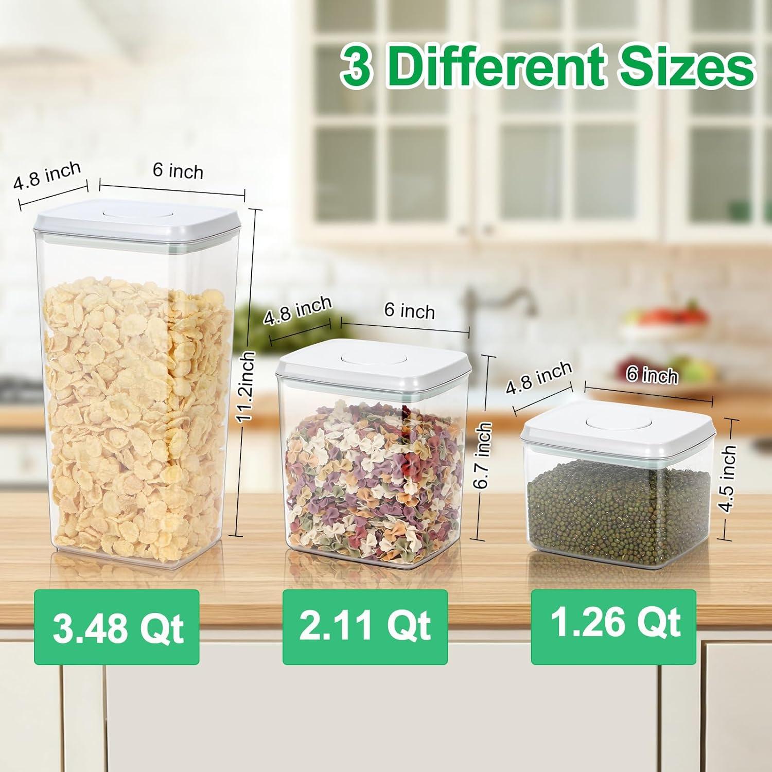 Contenedor de Almacenamiento Hermético TBMax 3 Pack 6.51L