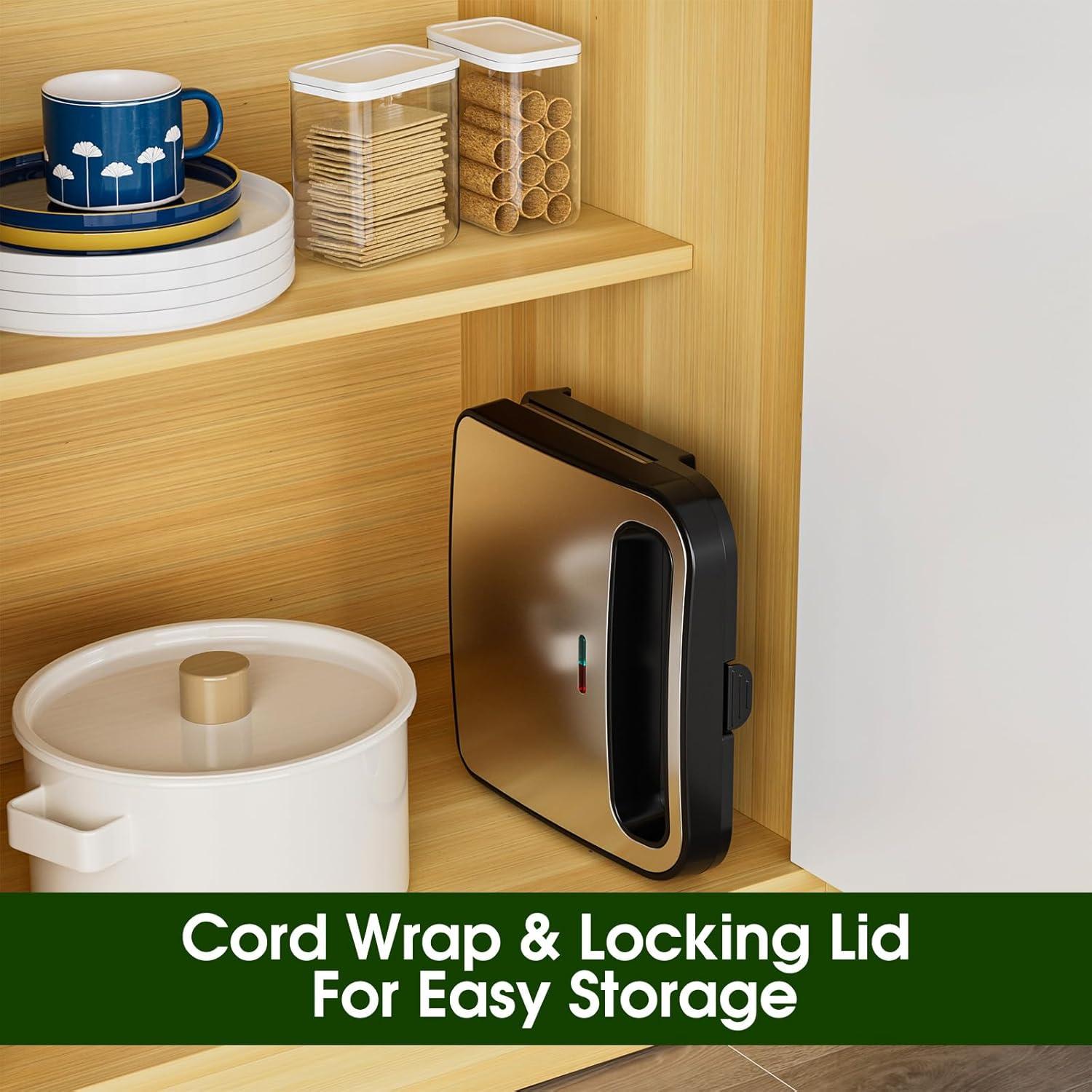 Máquina para Hacer Pizzelle KEINVE Revestimiento Cerámico 10 cm