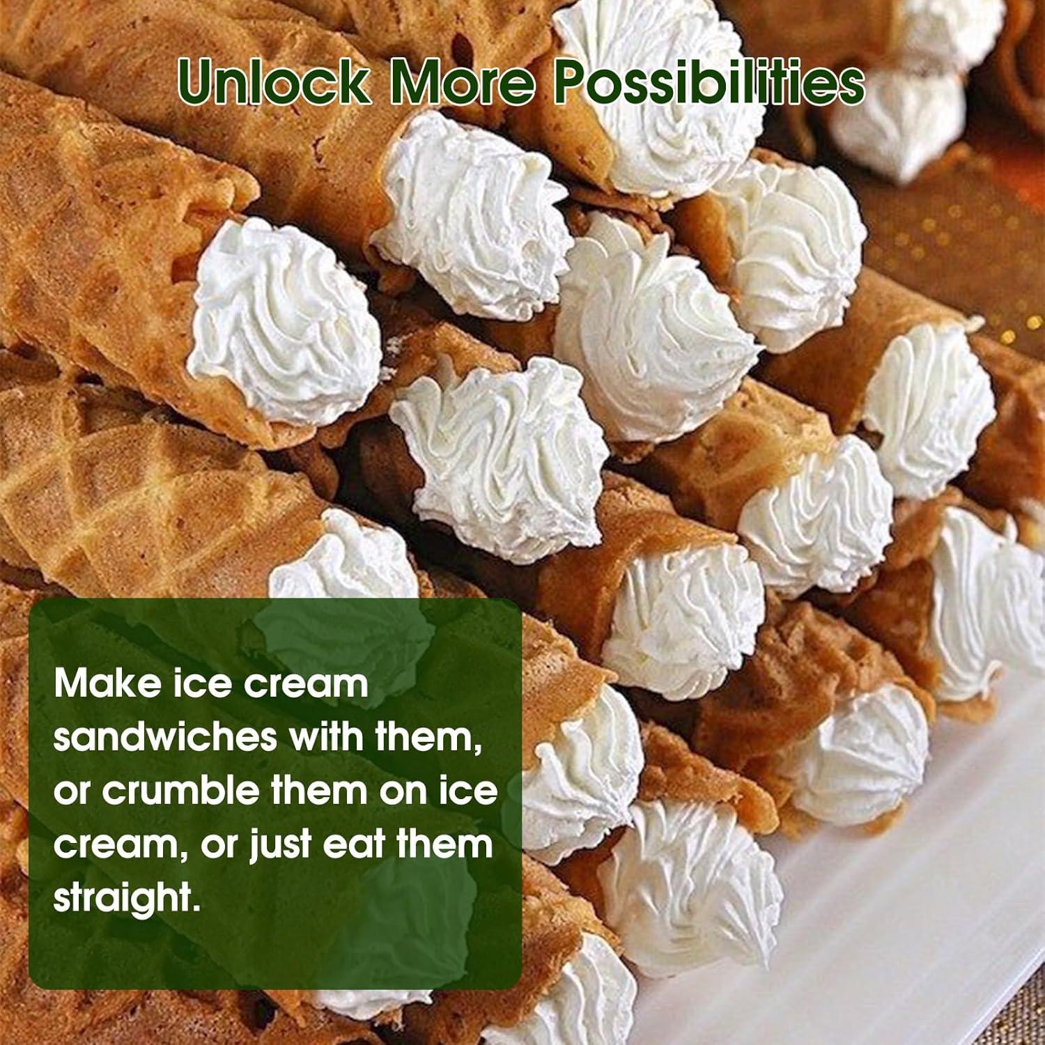 Máquina para Hacer Pizzelle KEINVE Revestimiento Cerámico 10 cm