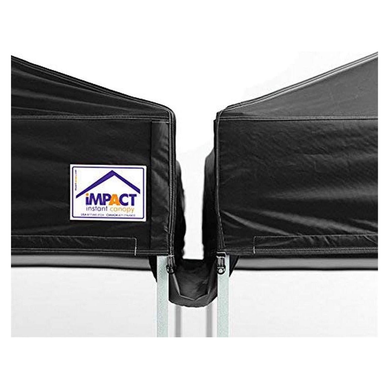Canalón para lluvia Impact Canopy 20 pies negro 0.51x3.25 m
