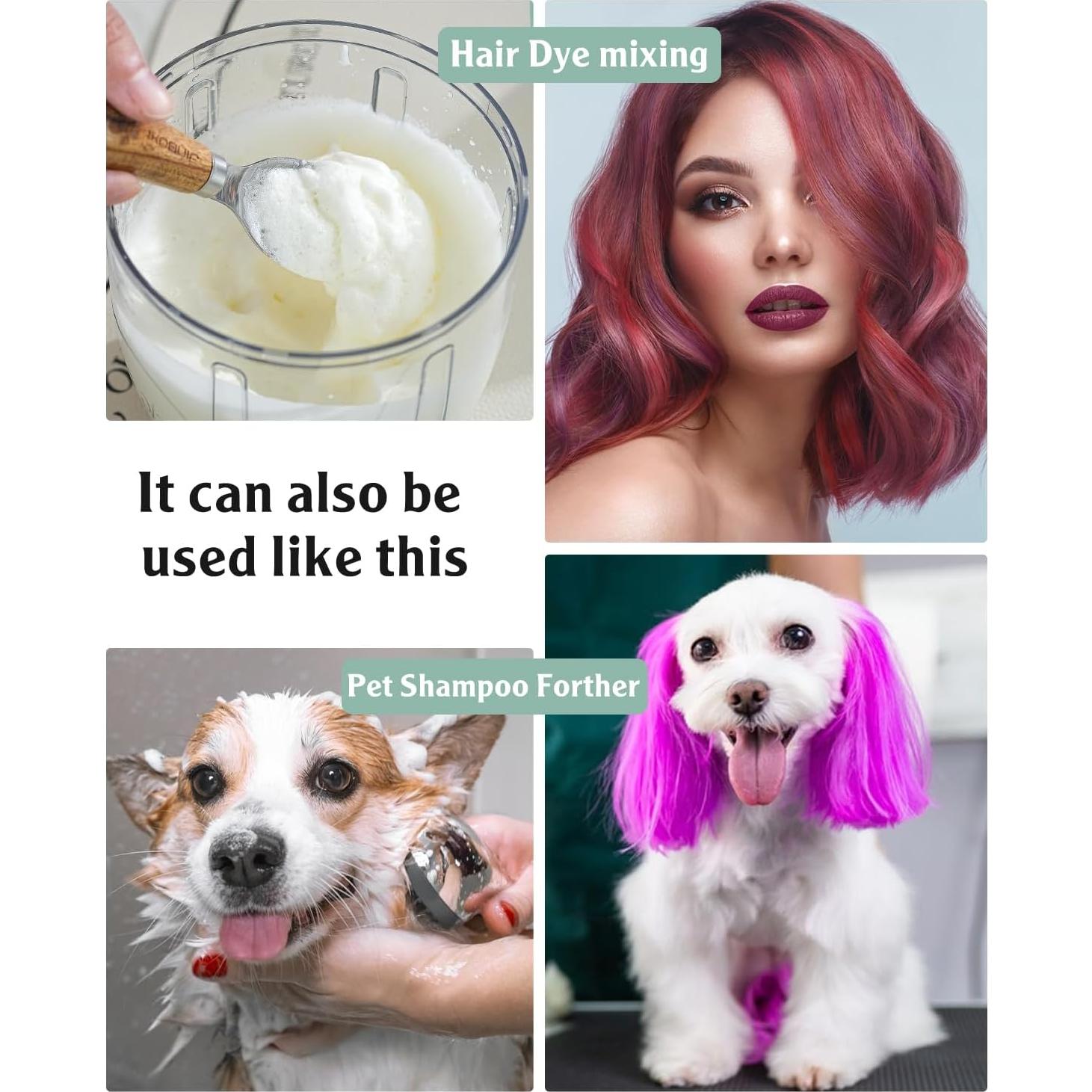 Batidora de Pie Eléctrica MIGECON 0.9L Gris Oscuro Recargable