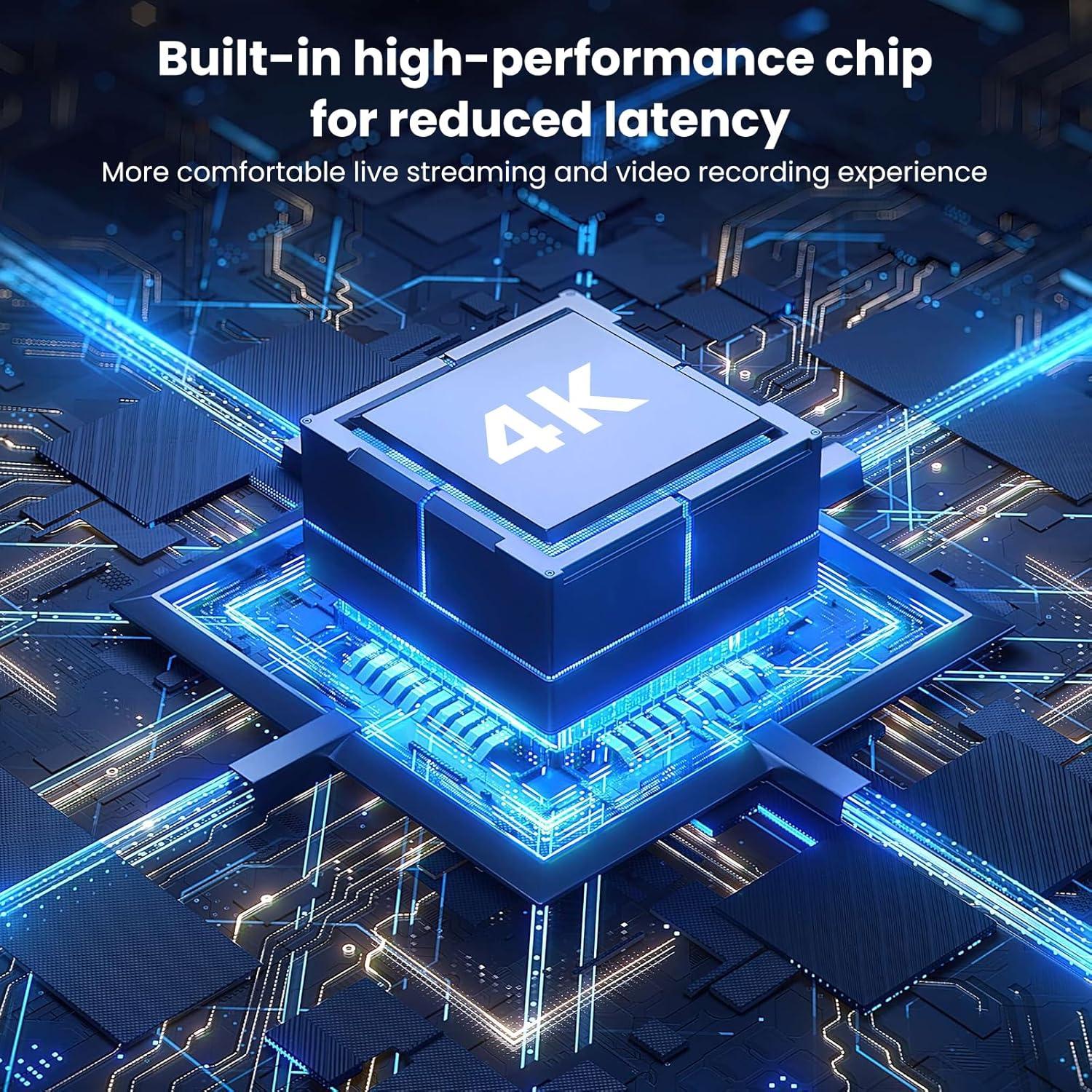 Tarjeta de Captura ELUTENG 4K HDMI a 1080P USB-C/USB-A