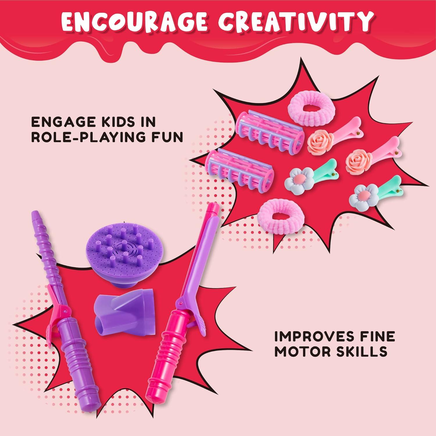 Conjunto de Belleza para Niñas Joyin 17 Piezas con Secador