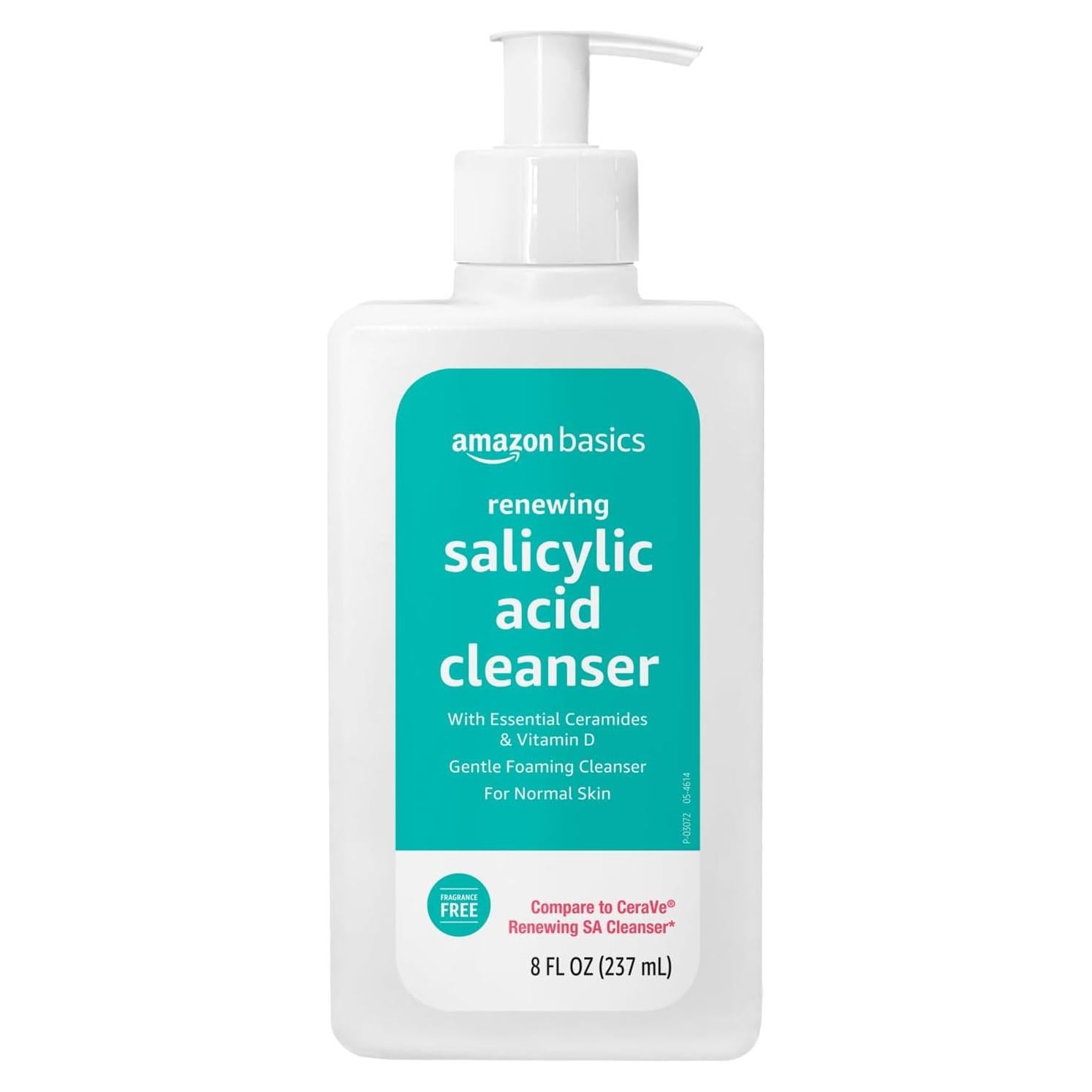 Limpiador Facial Amazon Basics - Ácido Salicílico 236 ml