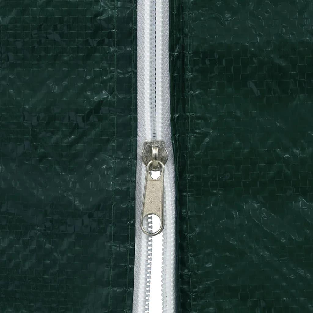 Canopy Tent,Canopy Tent with sidewalls,Party Tent Sidewall 2 pcs with Zipper PE GreenSuitable for Outdoor, Event Parties