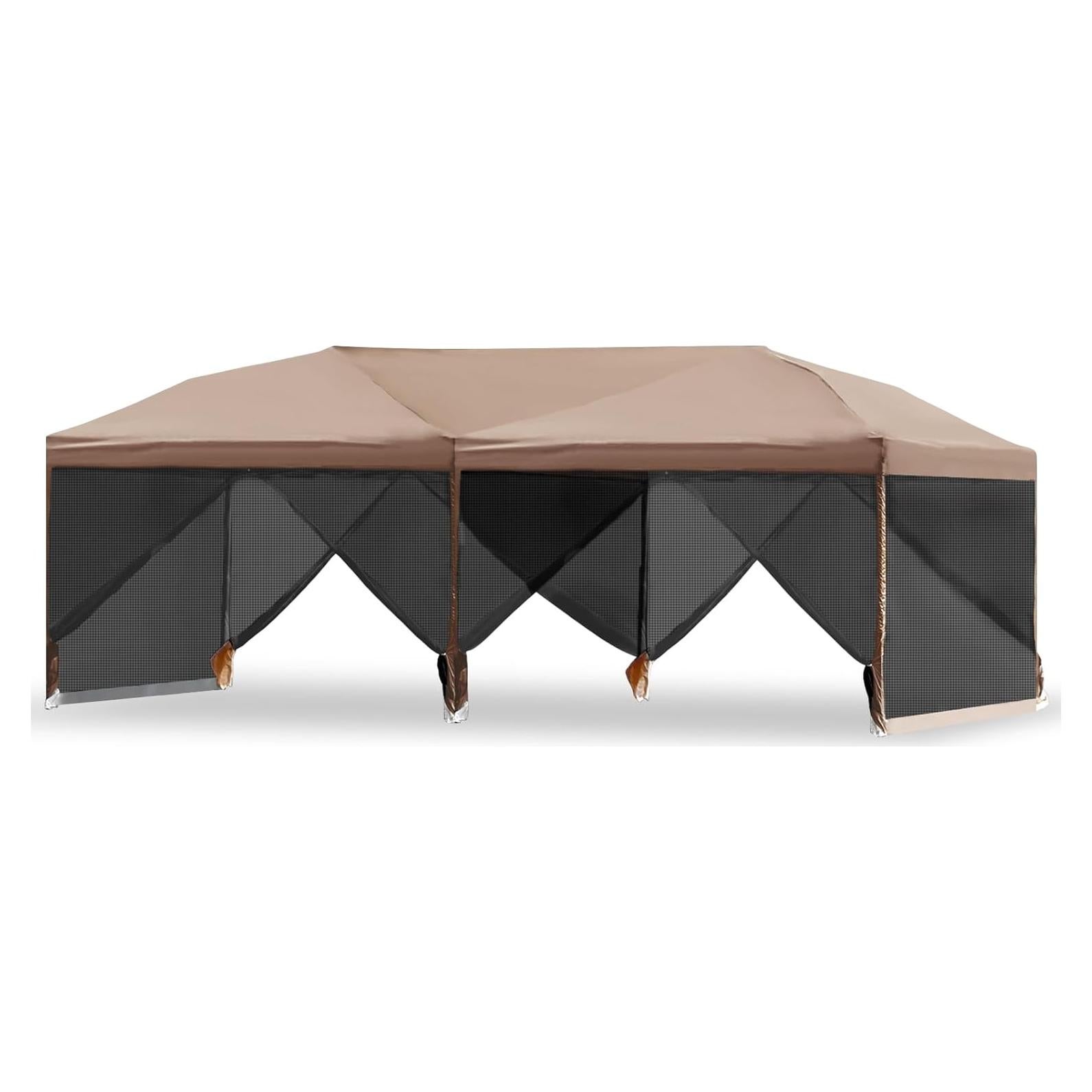 Paneles Laterales de Malla para Mosquitos MQoutdoor 10x20 pies