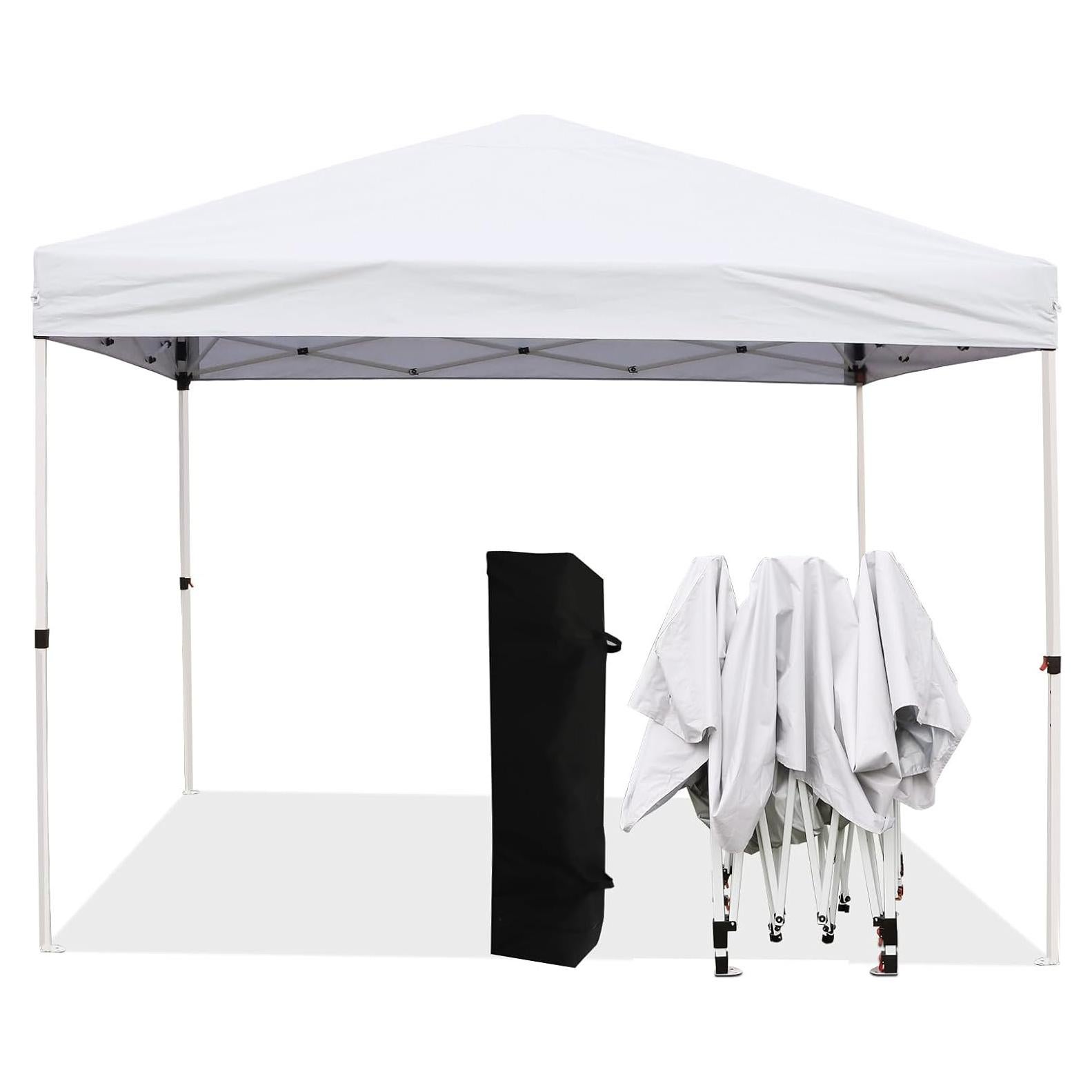 Toldo Plegable 2.44x2.44m Northroad Blanco con Bolsa