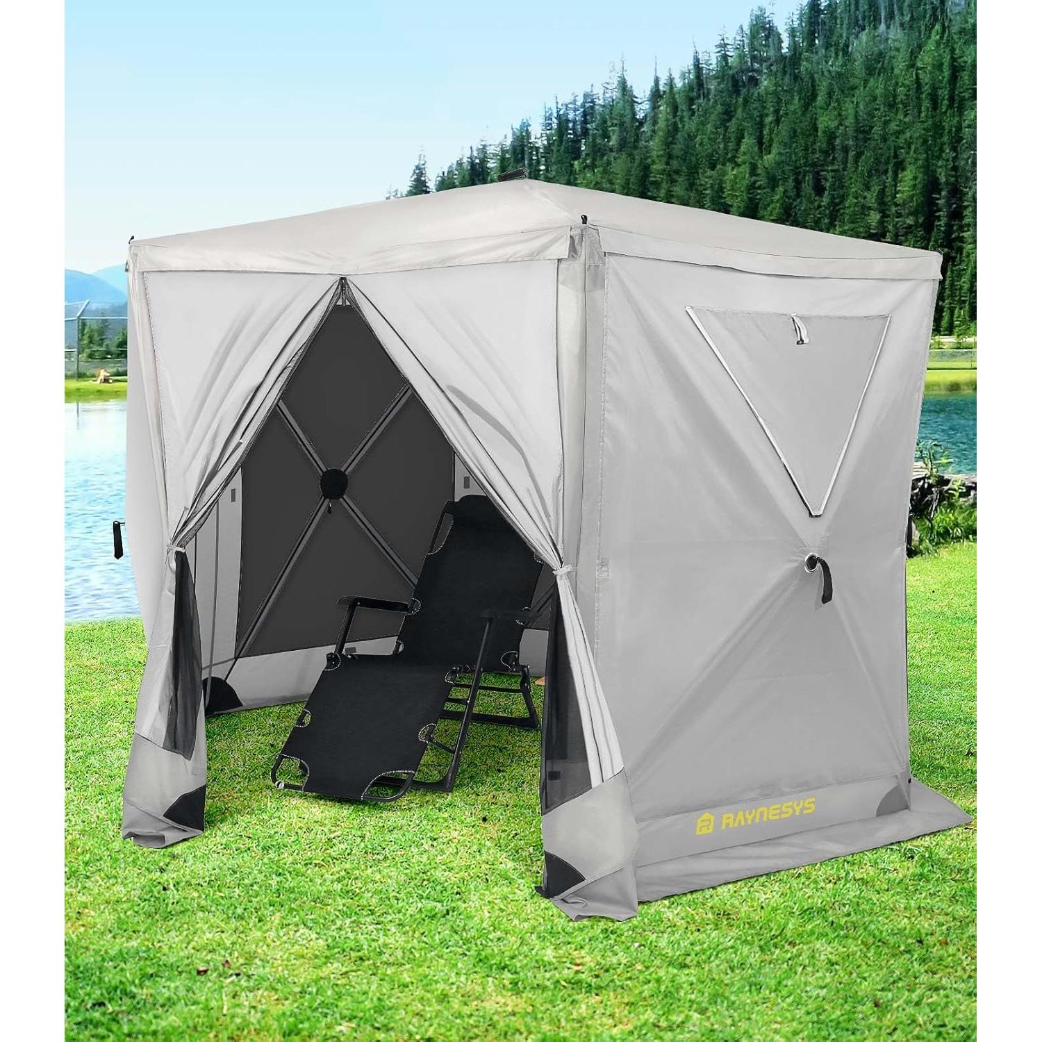 Carpa Gazebo Plegable Raynesys 2.9x2.9m para 6-8 Personas