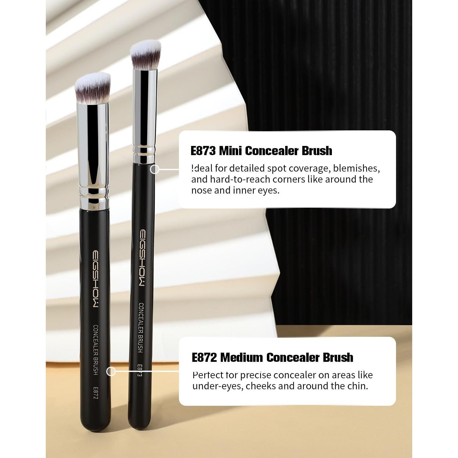 Juego de Brochas para Corrector EIGSHOW E872 y E873 - 2 Pcs