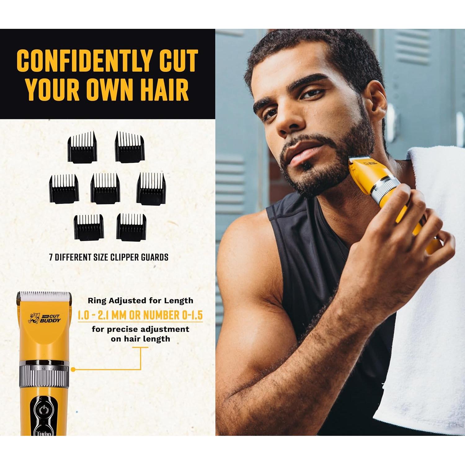 Cortadora de Cabello y Barba Inalámbrica The Cut Buddy