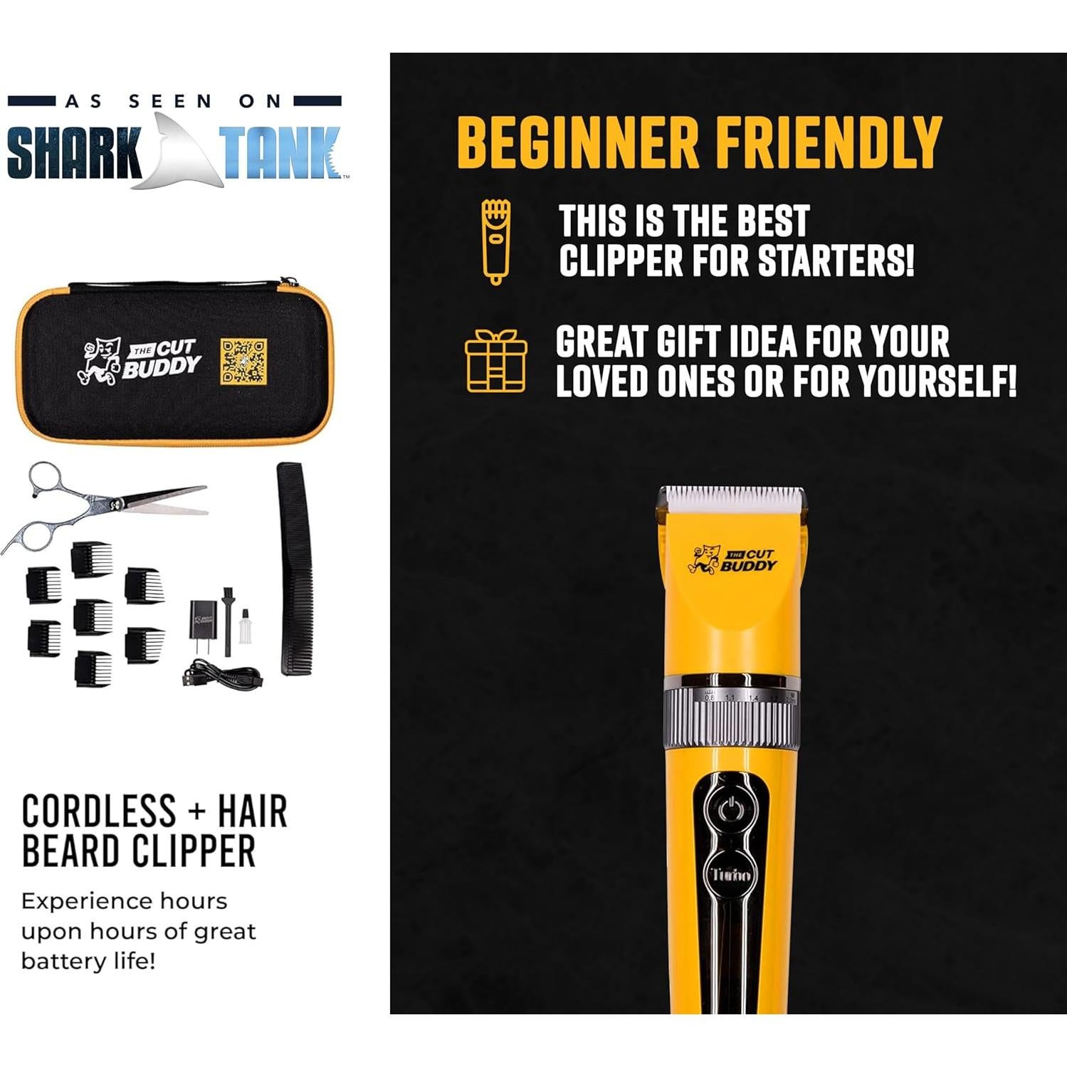 Cortadora de Cabello y Barba Inalámbrica The Cut Buddy