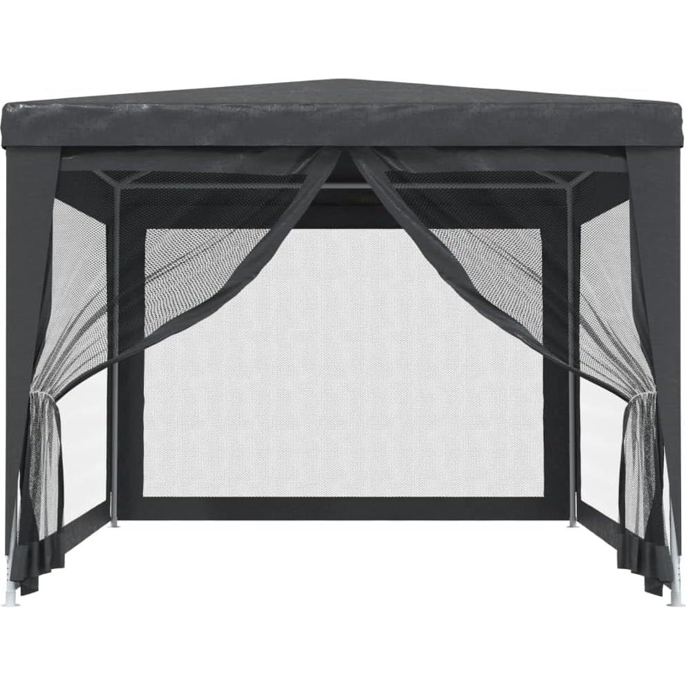 Carpa de Fiesta Antracita MINERWALL 2.99x4.00m con 4 Paredes