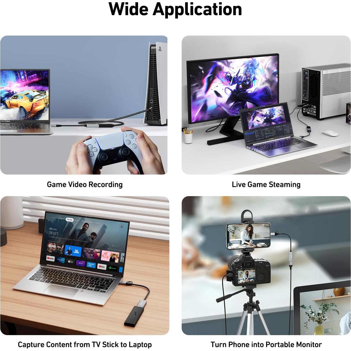 Tarjeta de Captura de Video Full HD 1080P BENFEI para Streaming