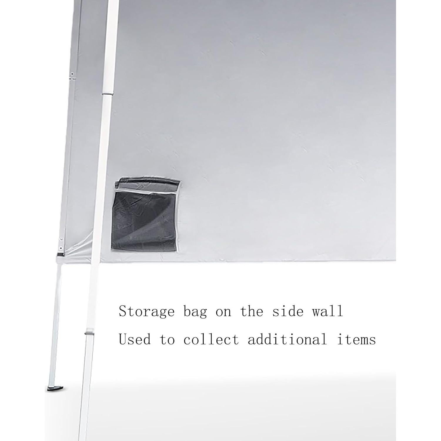 Carpa Plegable BIVVI 2.4x2.4m Impermeable con Paredes