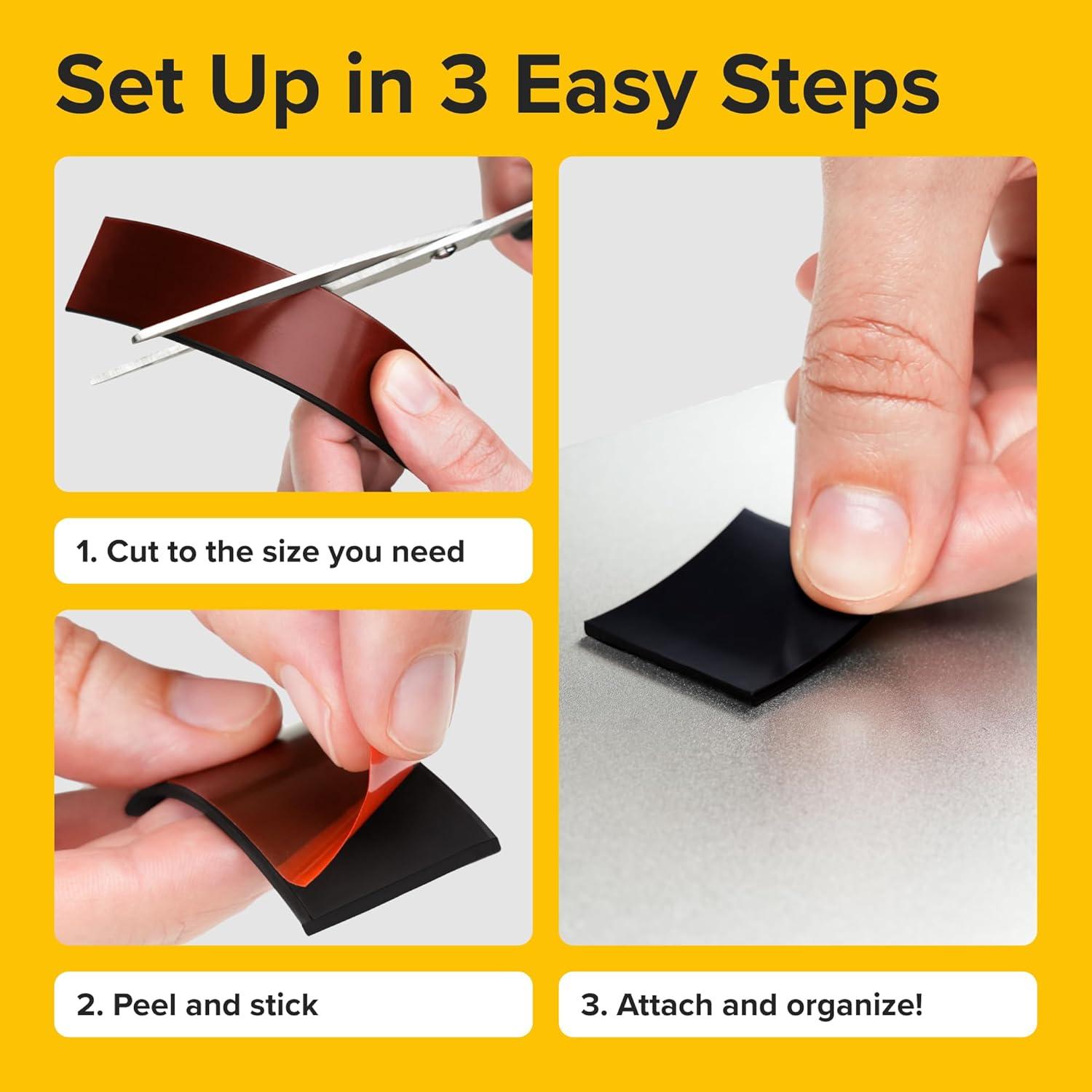 Cinta Magnética Adhesiva 3M X-bet MAGNET 1.52m x 1.27cm