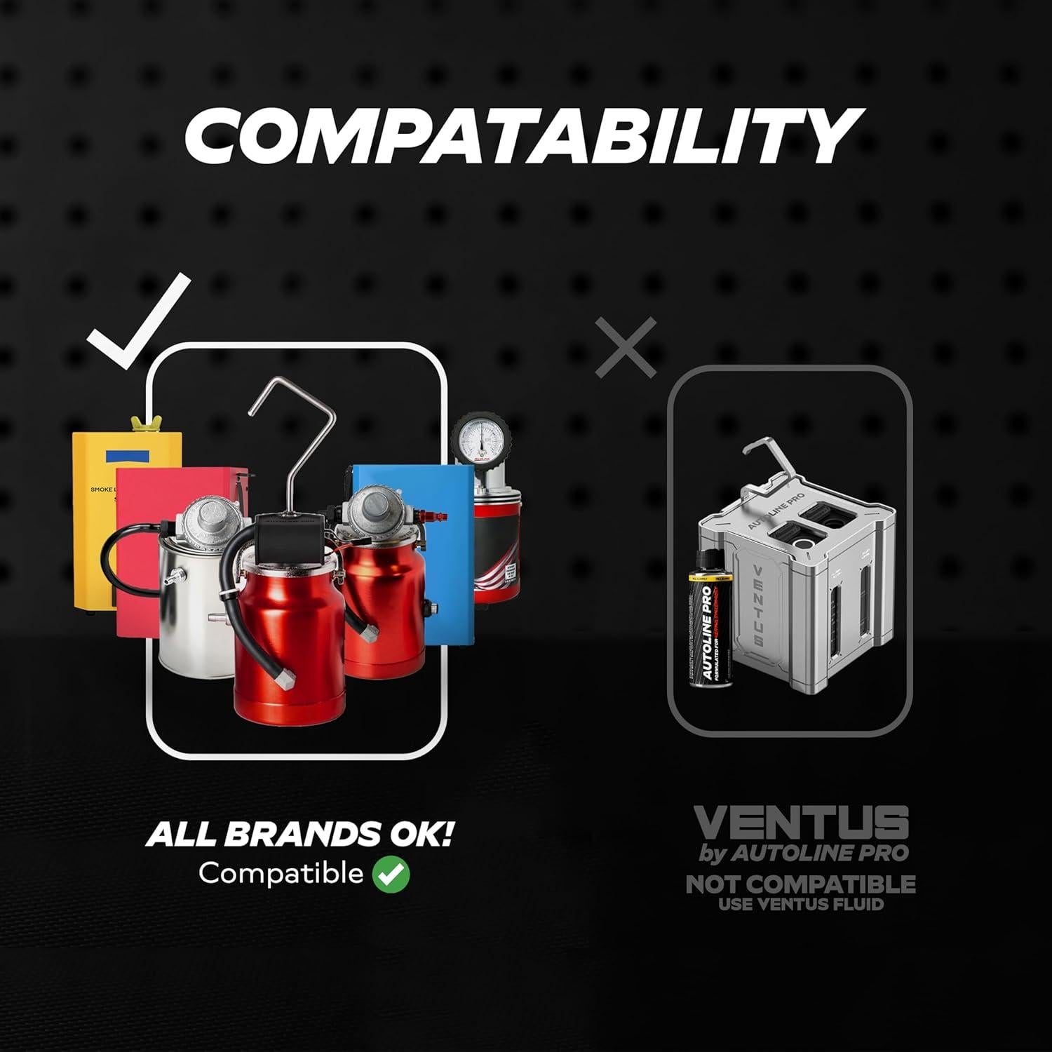 Fluido de Humo AutoLine Pro 2-Pack 473ml para Pruebas