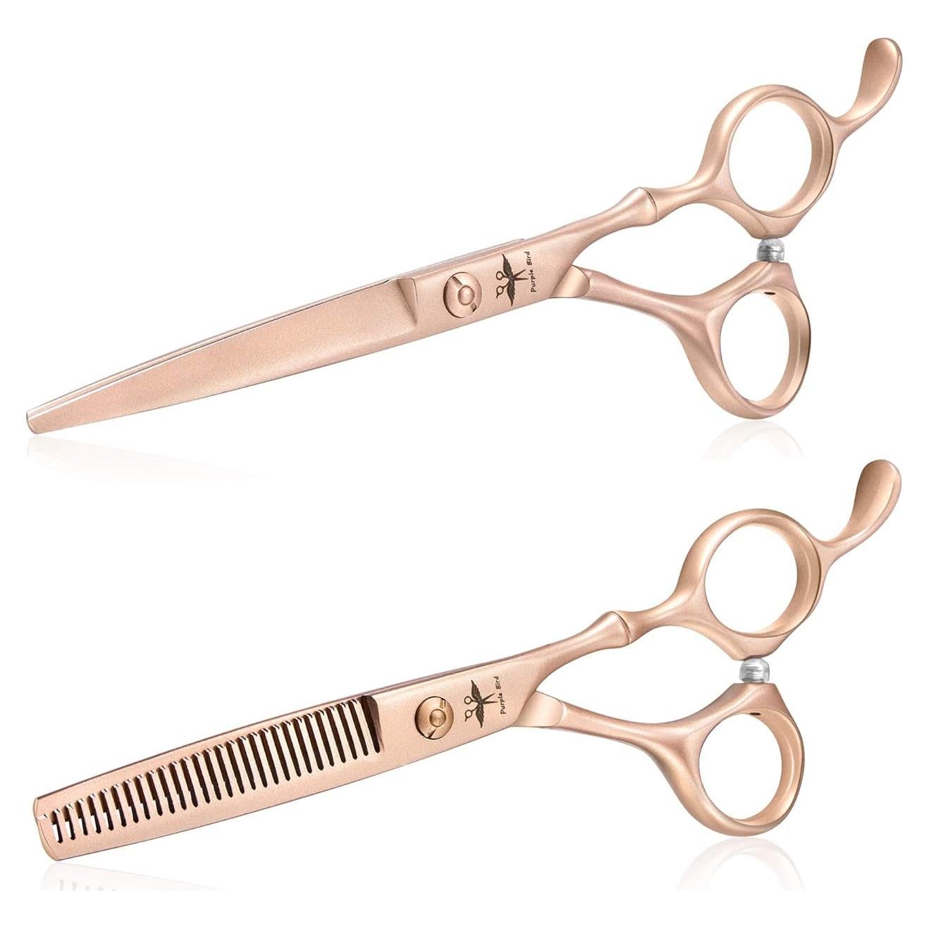 Juego de Tijeras de Corte PURPLEBIRD 15.24 cm Profesional