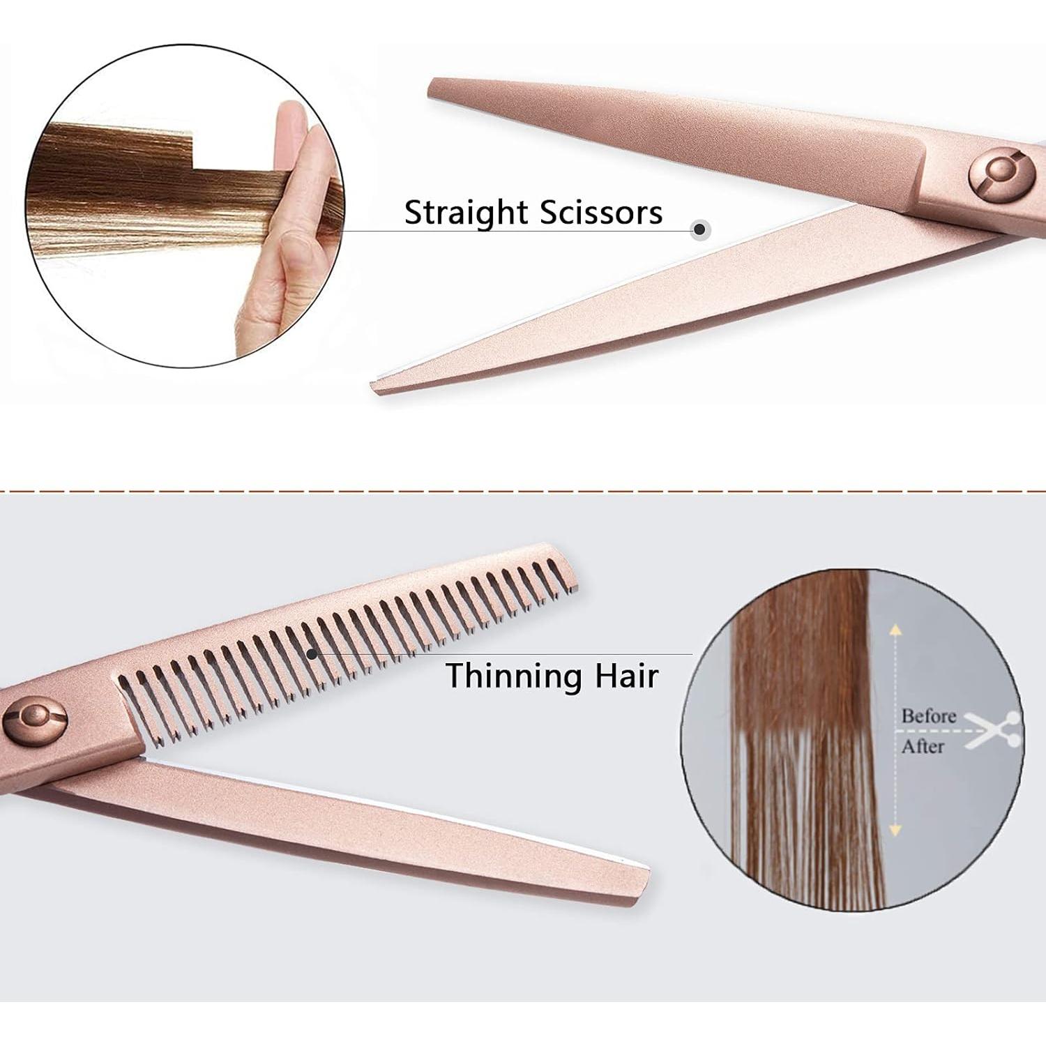 Juego de Tijeras de Corte PURPLEBIRD 15.24 cm Profesional