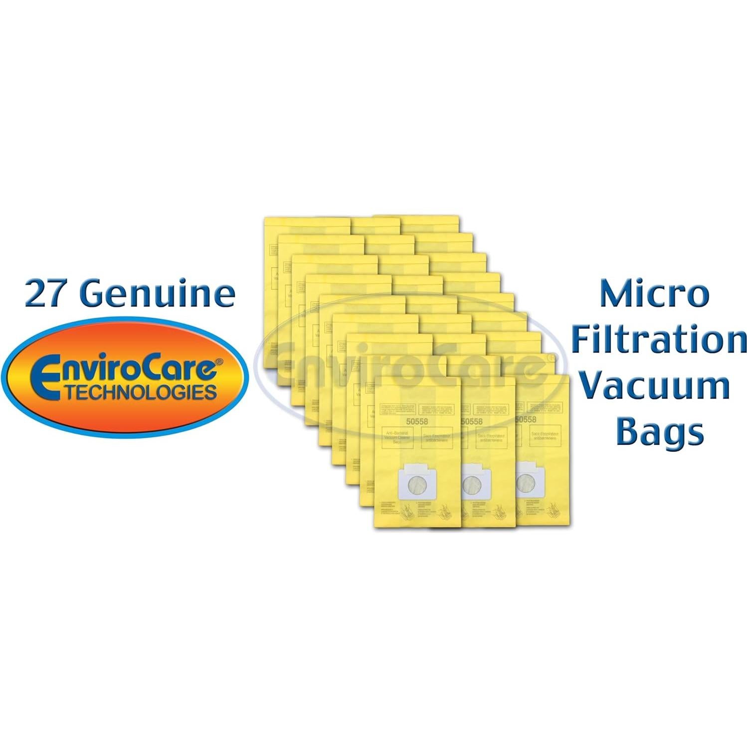 Bolsas de Microfiltración EnviroCare para Aspiradoras Kenmore y Panasonic
