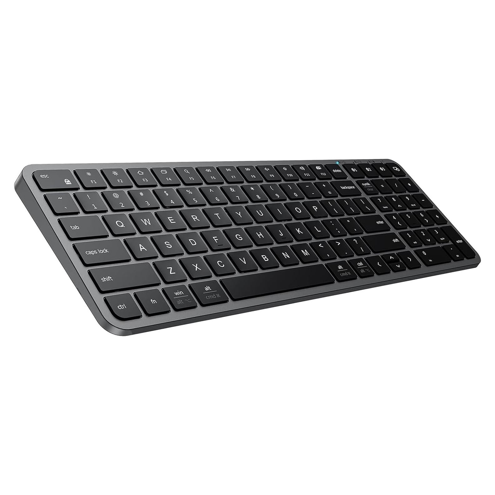 Teclado Bluetooth iClever BK20, compacto y recargable