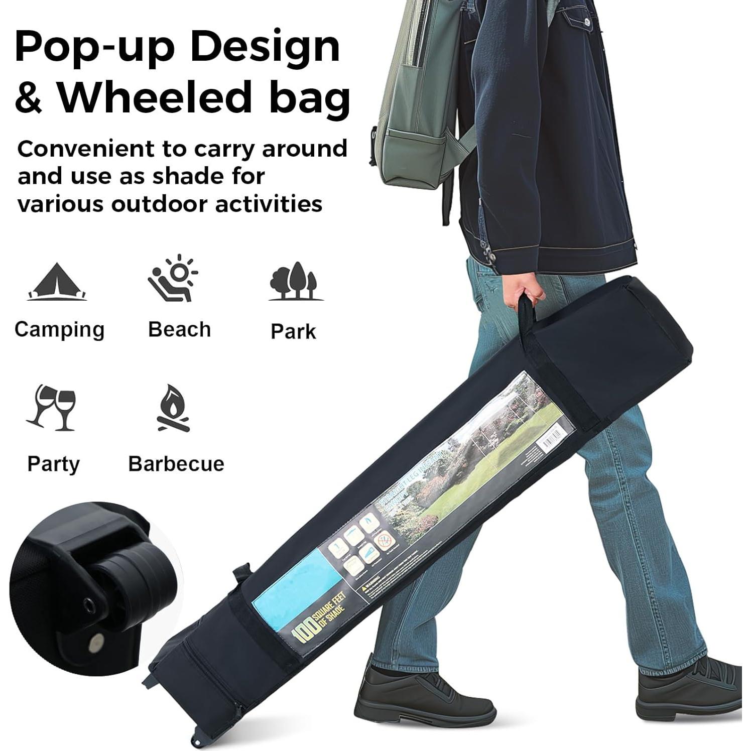 Tienda Canopy Plegable 3.05x3.05m GREEN PARTY - Verde