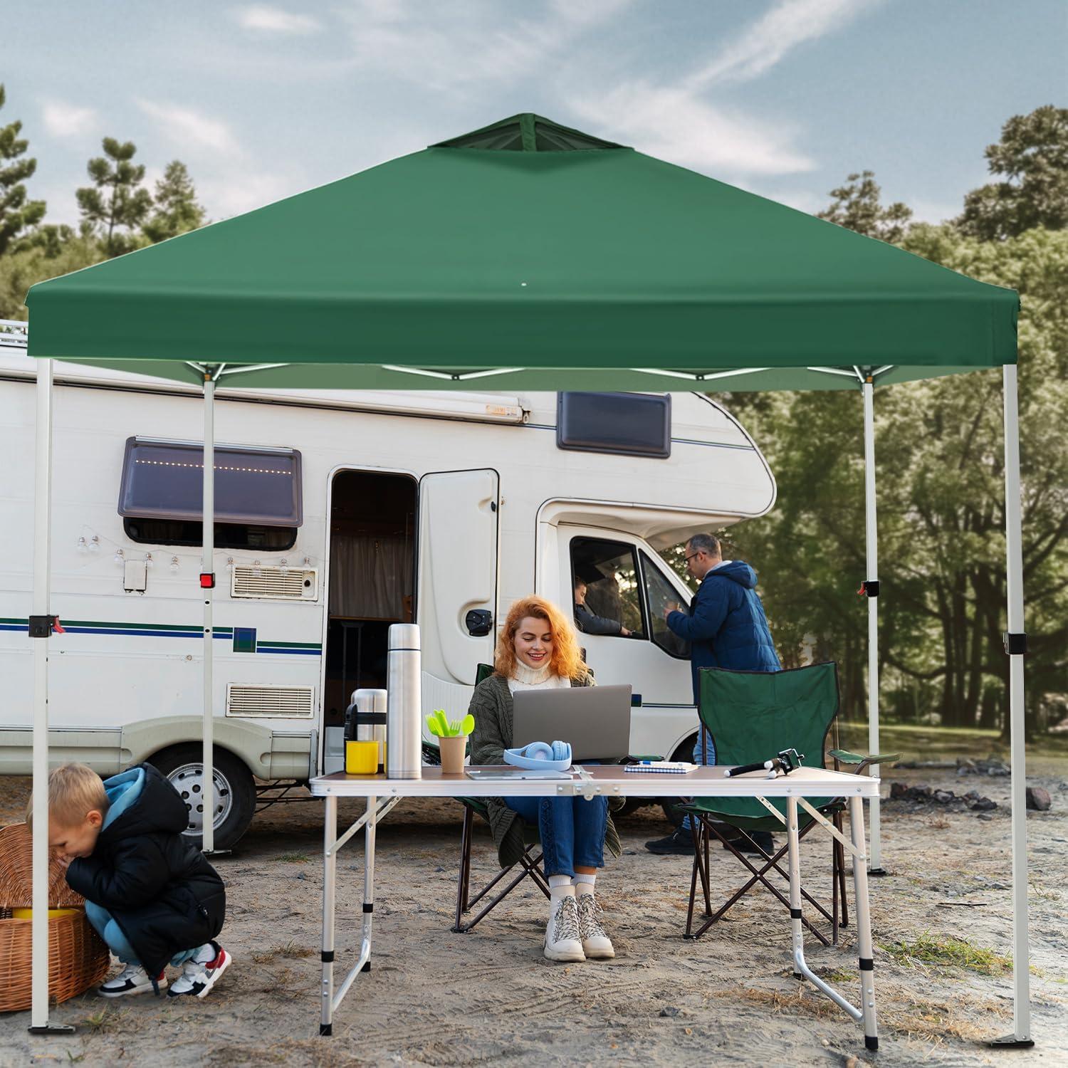 Tienda Canopy Plegable 3.05x3.05m GREEN PARTY - Verde