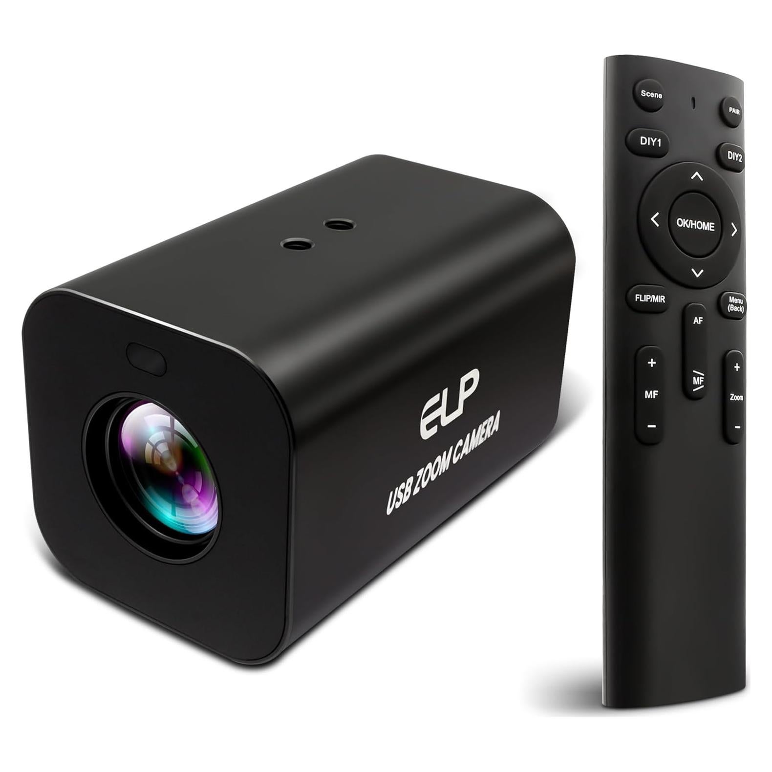 Cámara USB 4K IFWATER 12X Zoom HDMI Autofoco