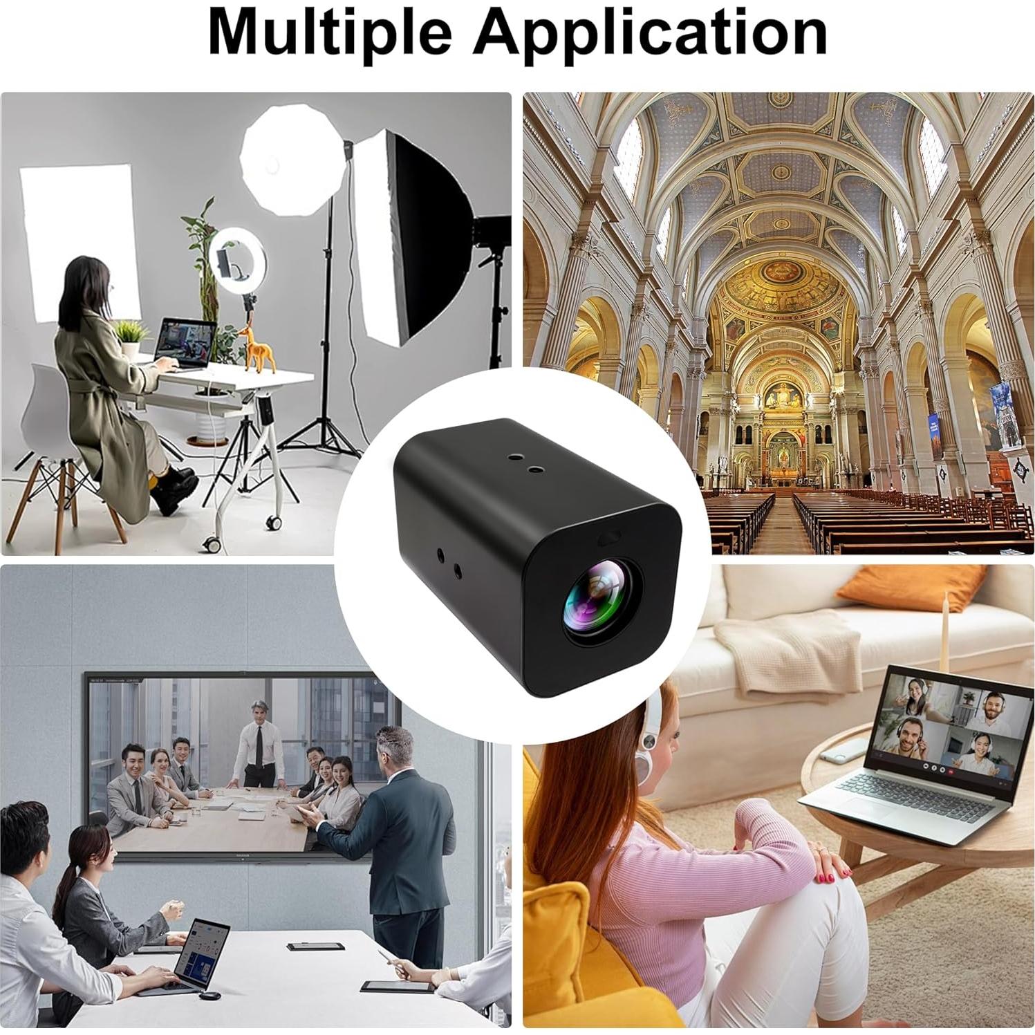 Cámara USB 4K IFWATER 12X Zoom HDMI Autofoco