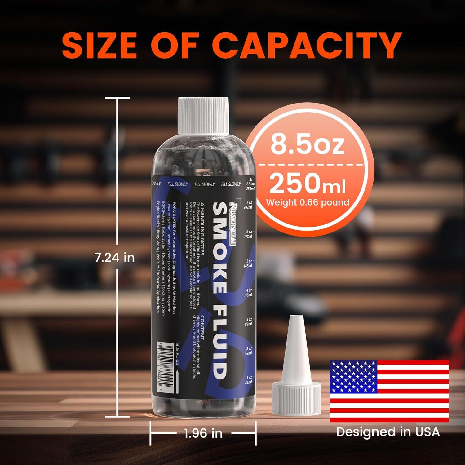 Líquido para Máquina de Humo PowerScale 250ml - Recarga Automotriz