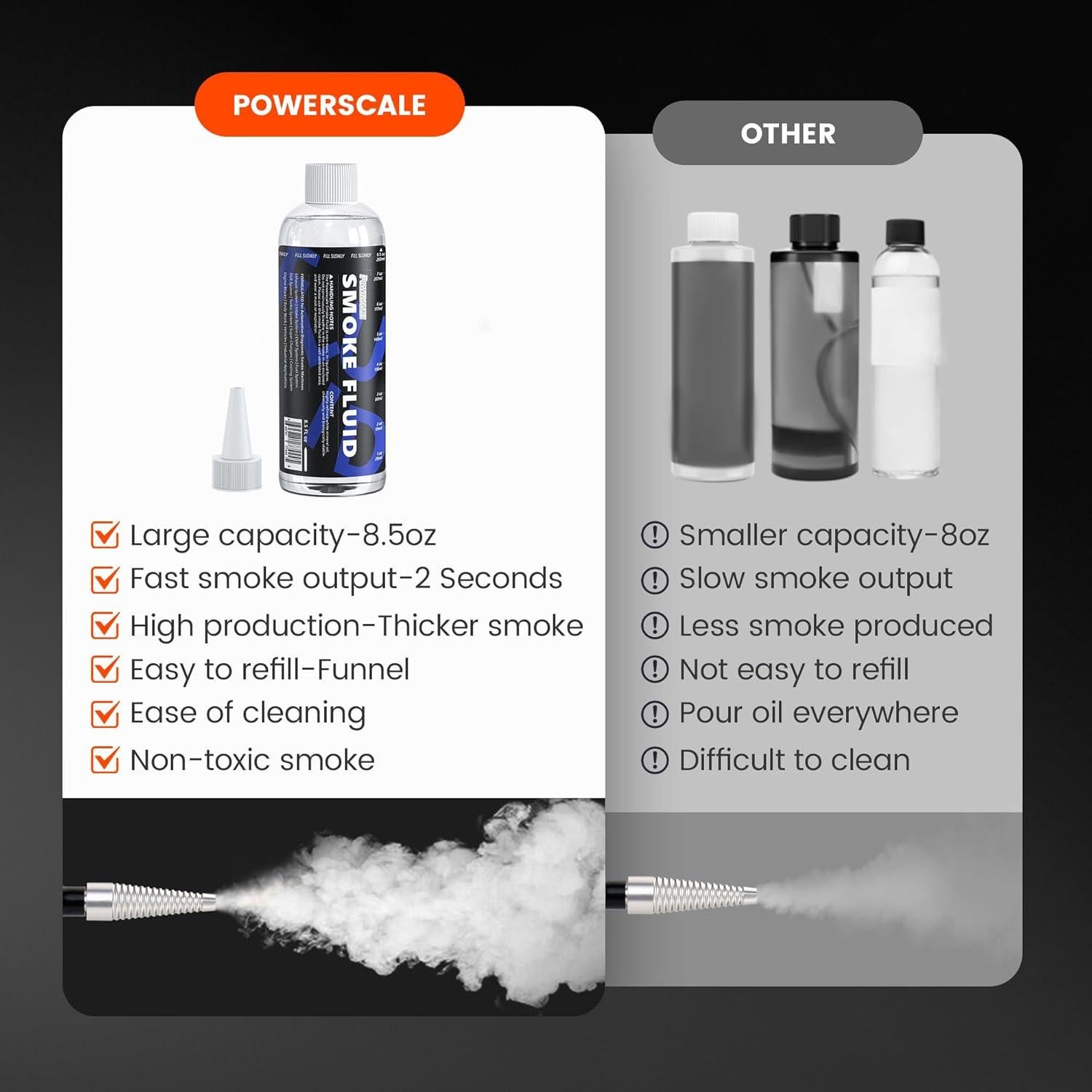 Líquido para Máquina de Humo PowerScale 250ml - Recarga Automotriz