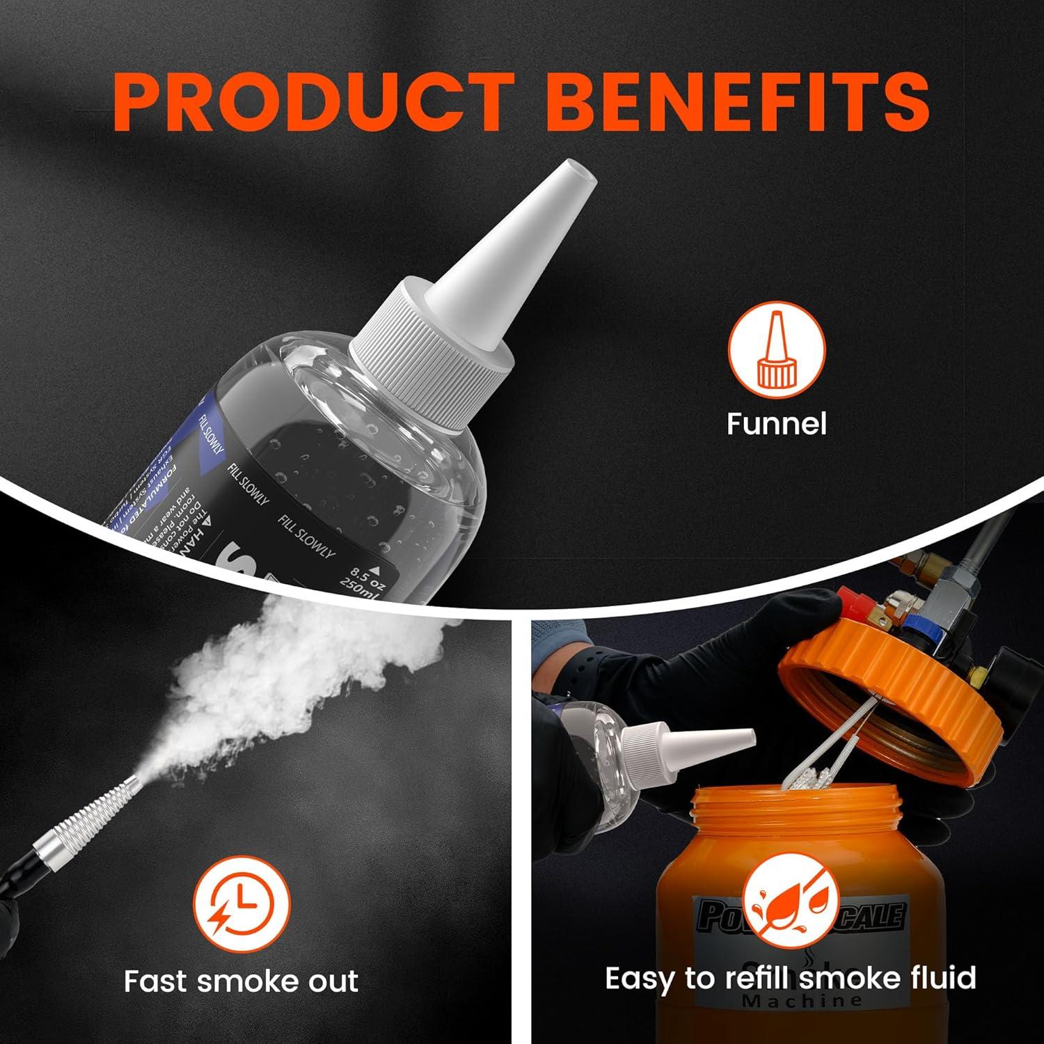 Líquido para Máquina de Humo PowerScale 250ml - Recarga Automotriz