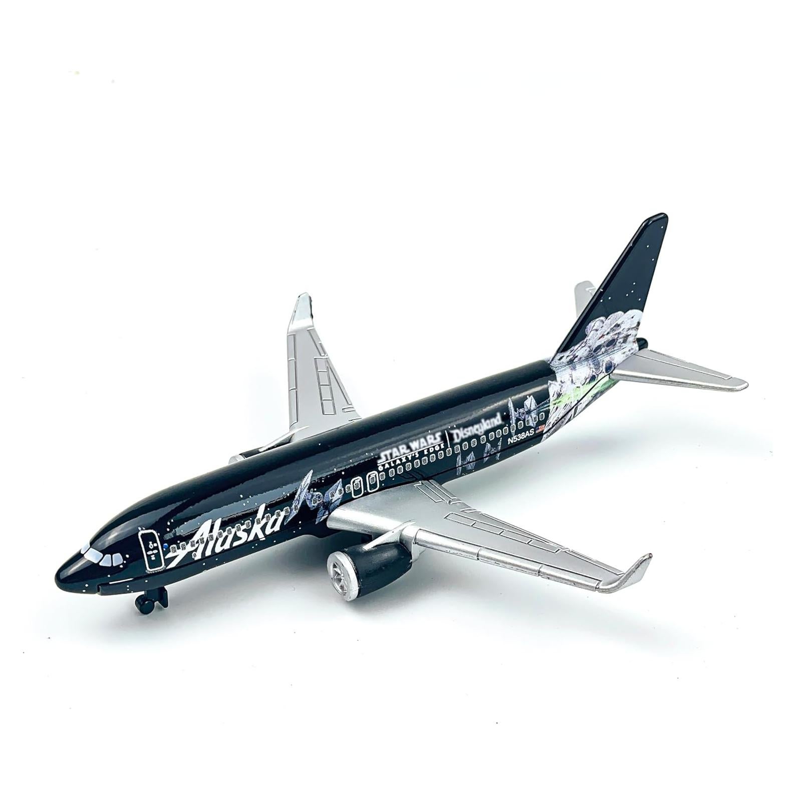 Modelo de Avión WngAur Negro 15.24 cm Decorativo