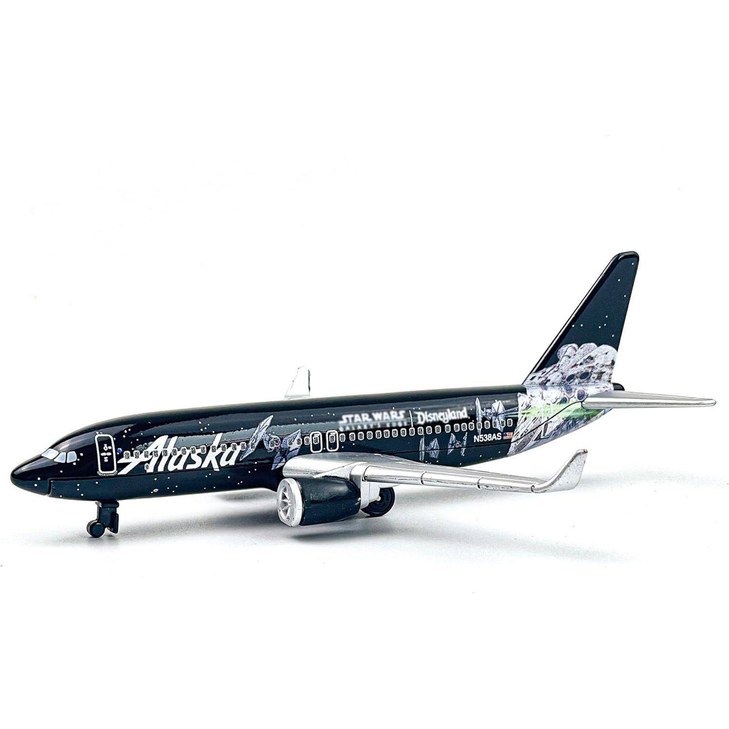 Modelo de Avión WngAur Negro 15.24 cm Decorativo