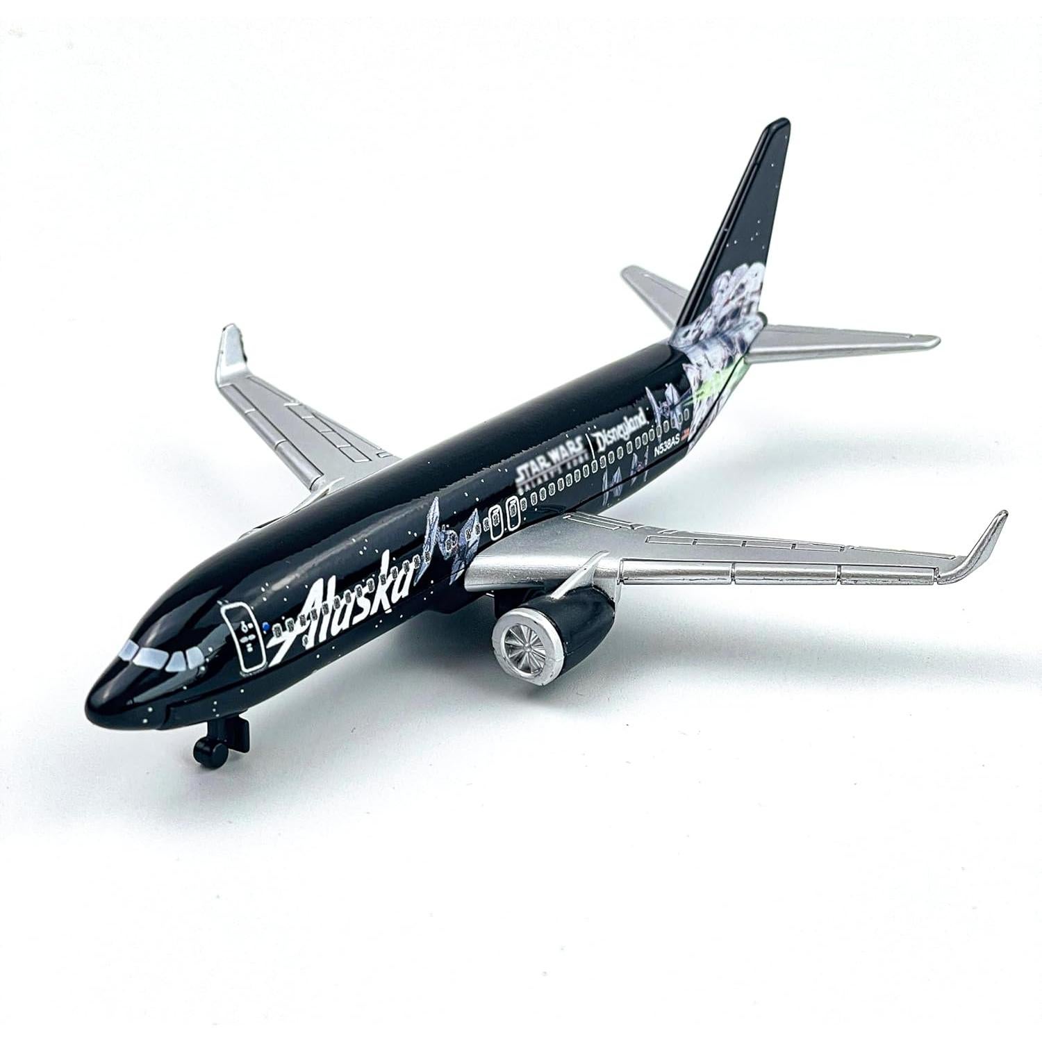 Modelo de Avión WngAur Negro 15.24 cm Decorativo