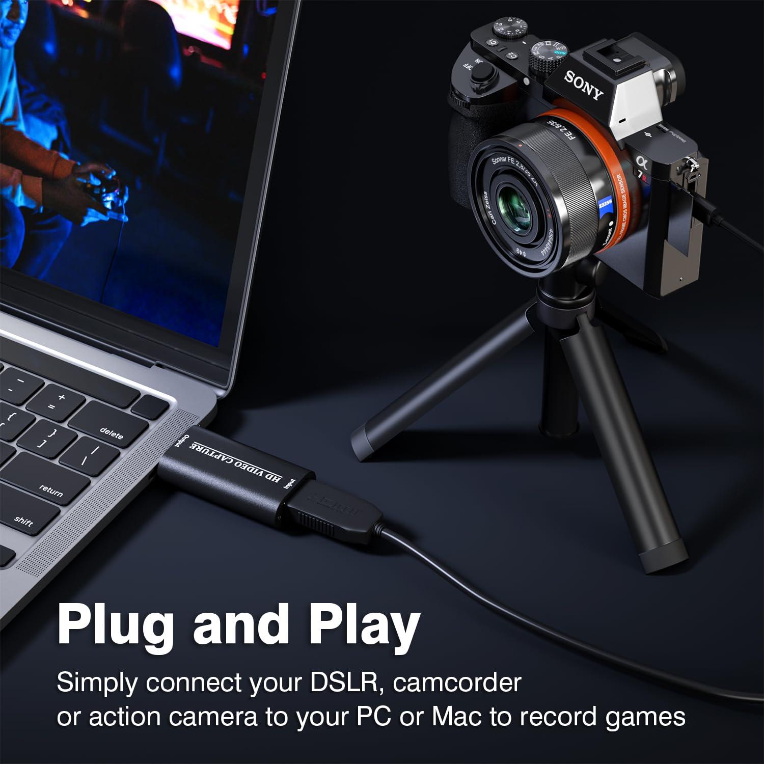 Tarjeta de Captura de Video 4K VIXLW HDMI a USB 2.0