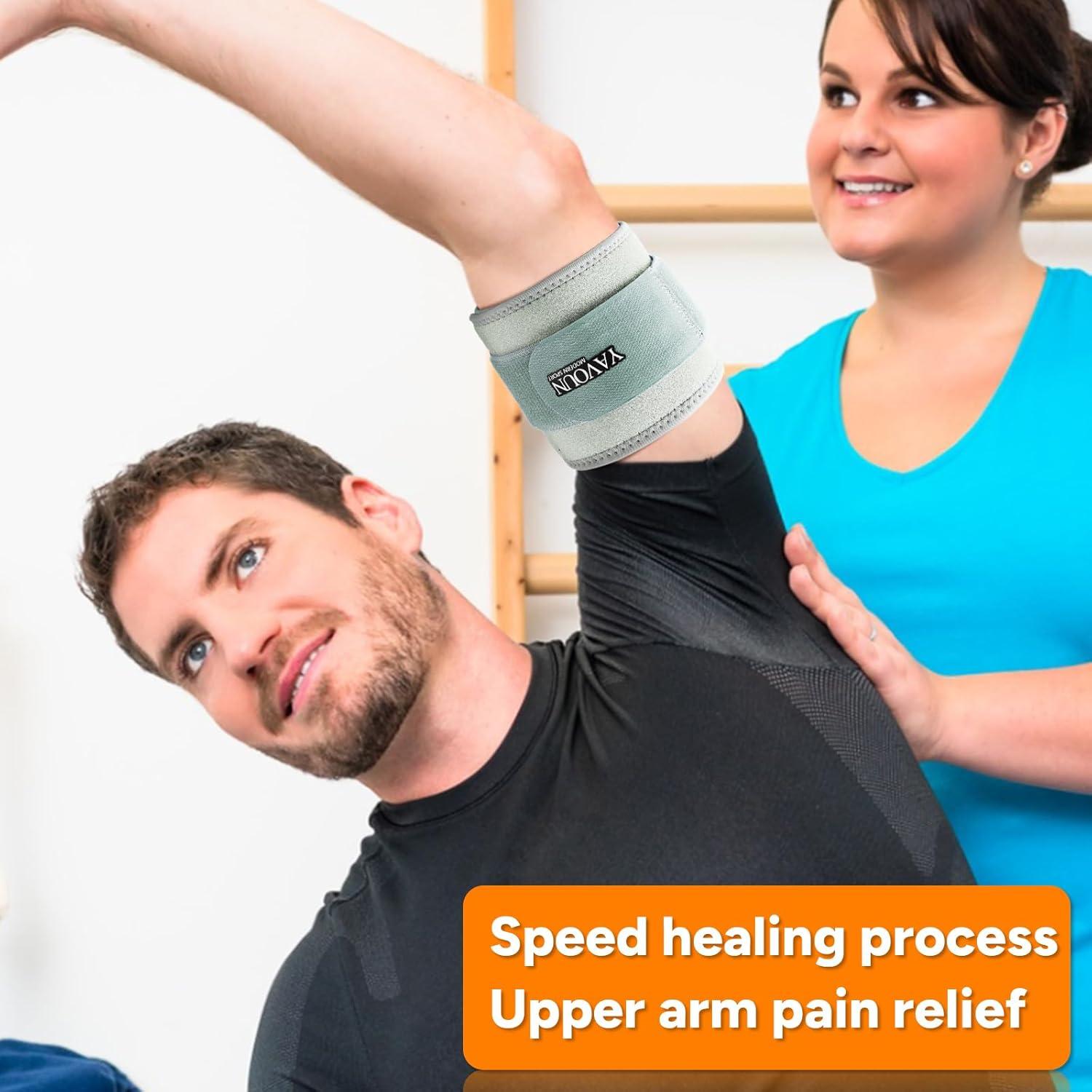 Manga de Compresión YAVOUN para Bíceps y Tríceps - Alivio Dolor