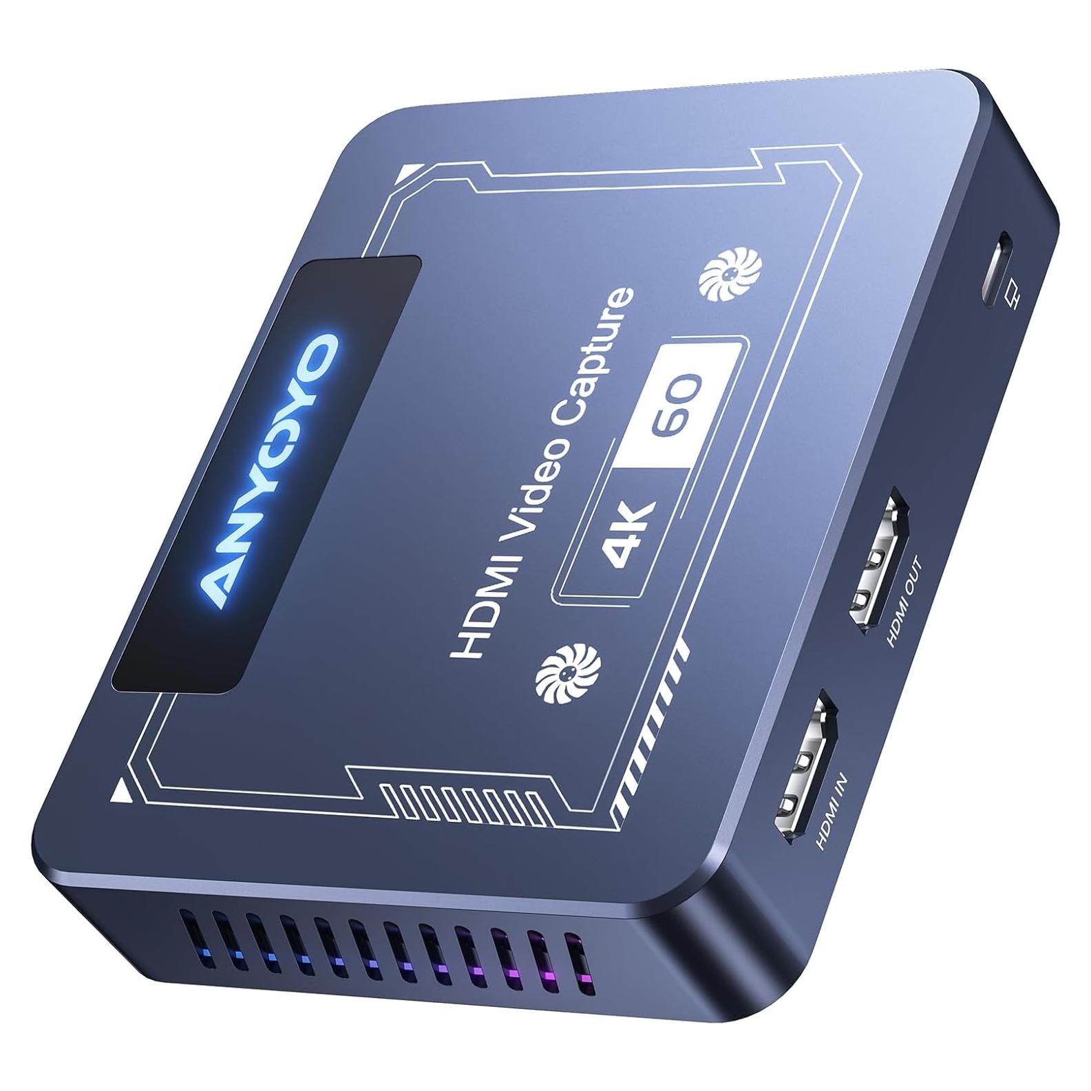 Tarjeta de Captura HDMI ANYOYO VC-009PRO 4K@60FPS