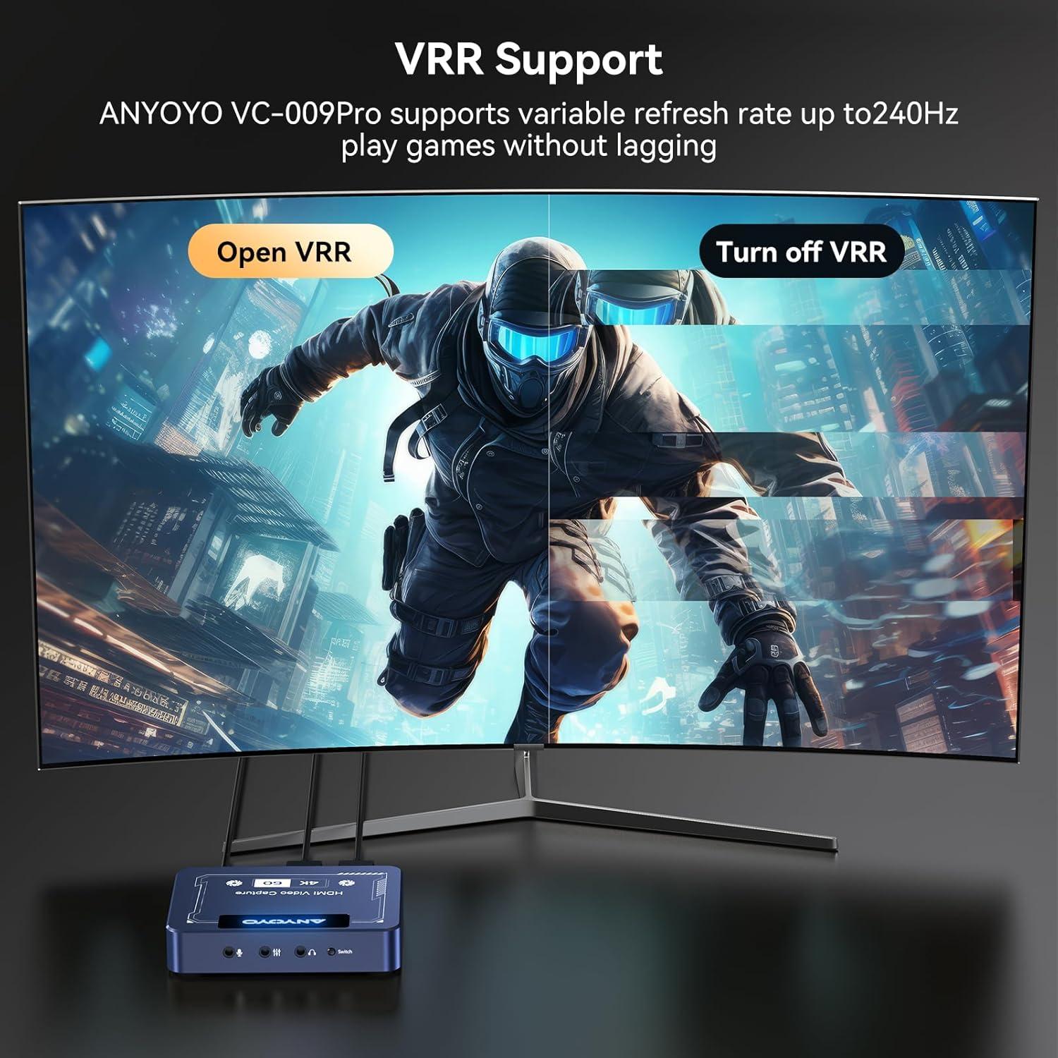 Tarjeta de Captura HDMI ANYOYO VC-009PRO 4K@60FPS