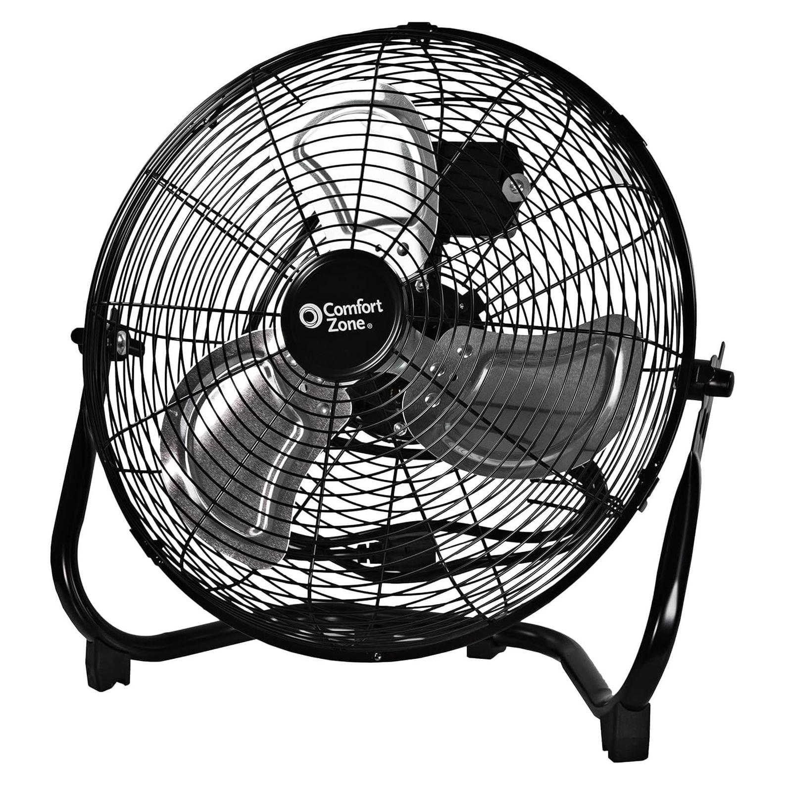 Ventilador de Piso Comfort Zone CZHV14B, 3 Velocidades, 35.56 cm